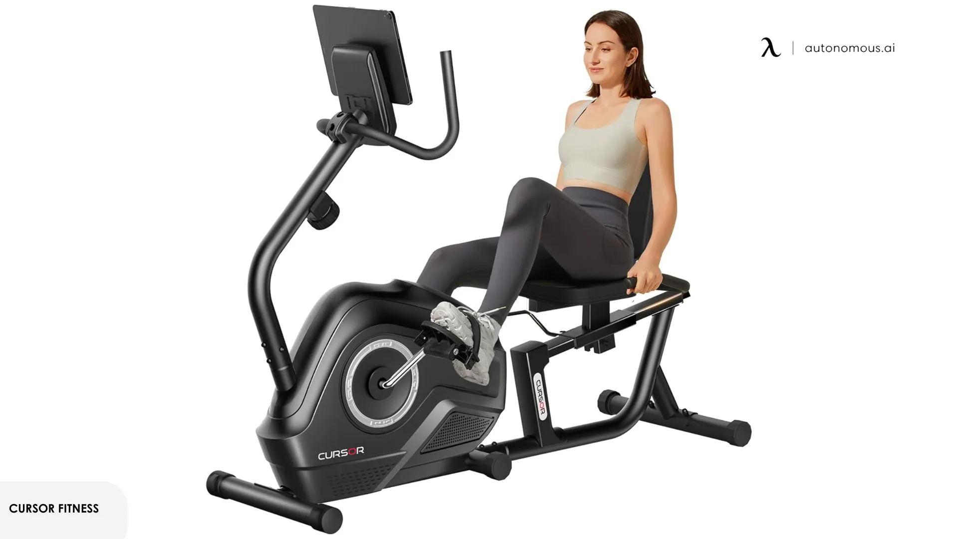 CURSOR FITNESS Recumbent Exercise Bike 