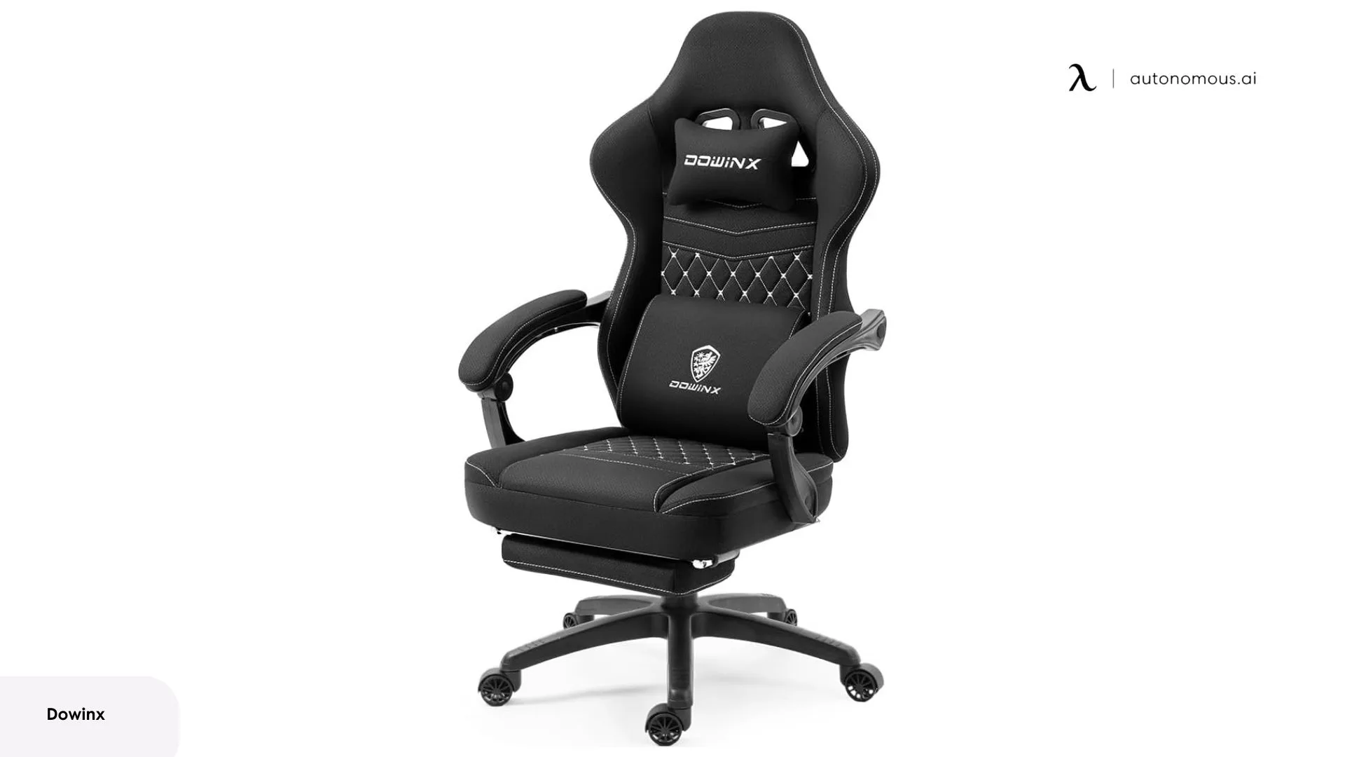 Dowinx Fabric Gaming Chair with Footrest