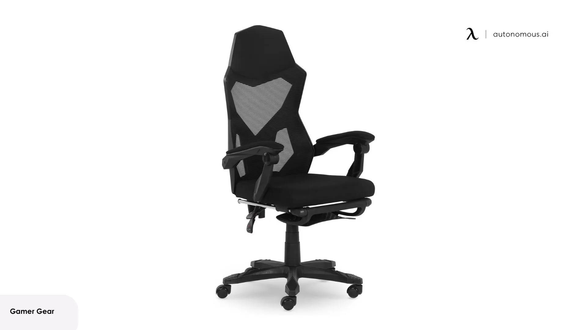 Gamer Gear Gaming Office Chair with Extendable Leg Rest
