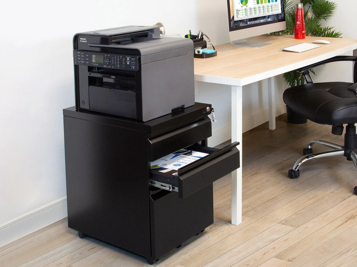 Mount-It! Mobile File Cabinet with 3 Drawers