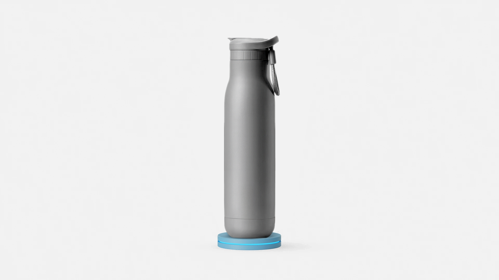 Autonomous Hydrate Water Reminder and Intake Tracker Gray - Aqua