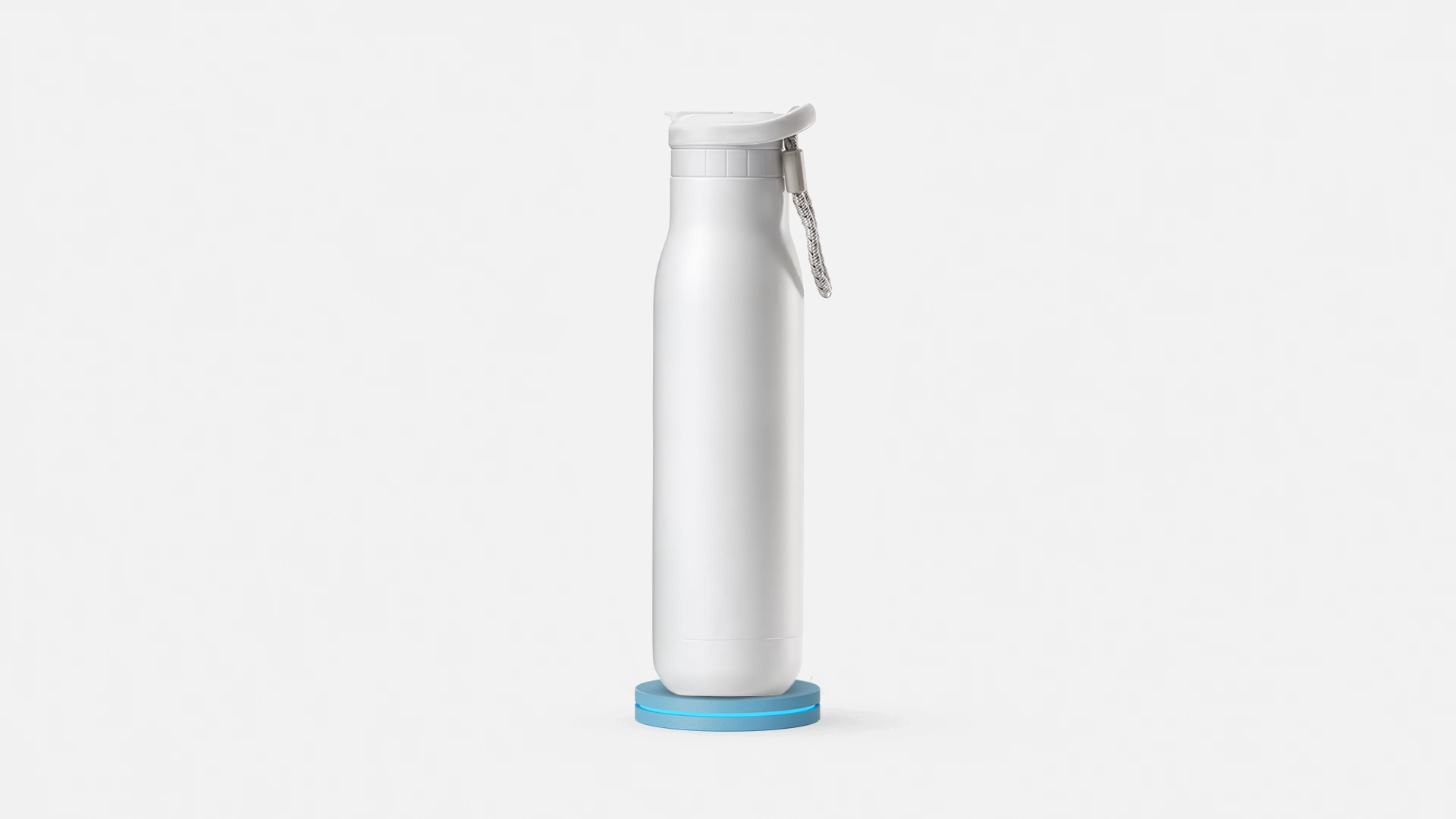 Autonomous Hydrate Water Reminder and Intake Tracker White - Aqua