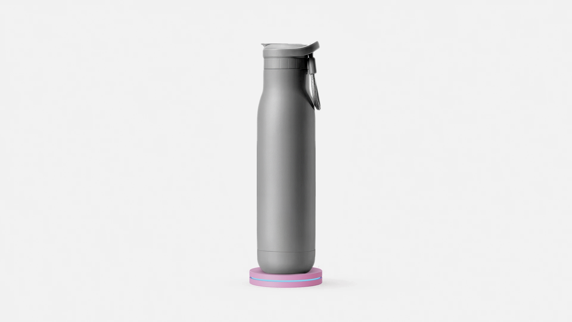 Autonomous Hydrate Water Reminder and Intake Tracker Gray - Pink
