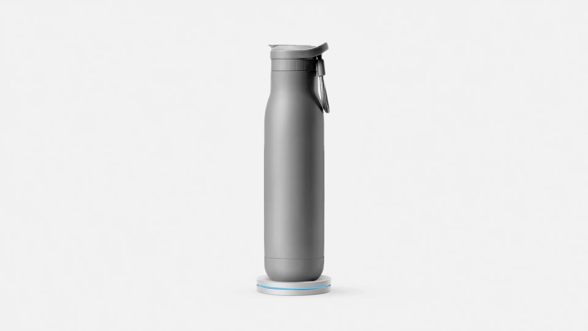 Autonomous Hydrate Water Reminder and Intake Tracker Gray - White