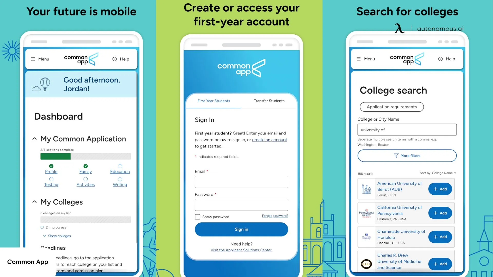 Fill this section in batches, and save often
