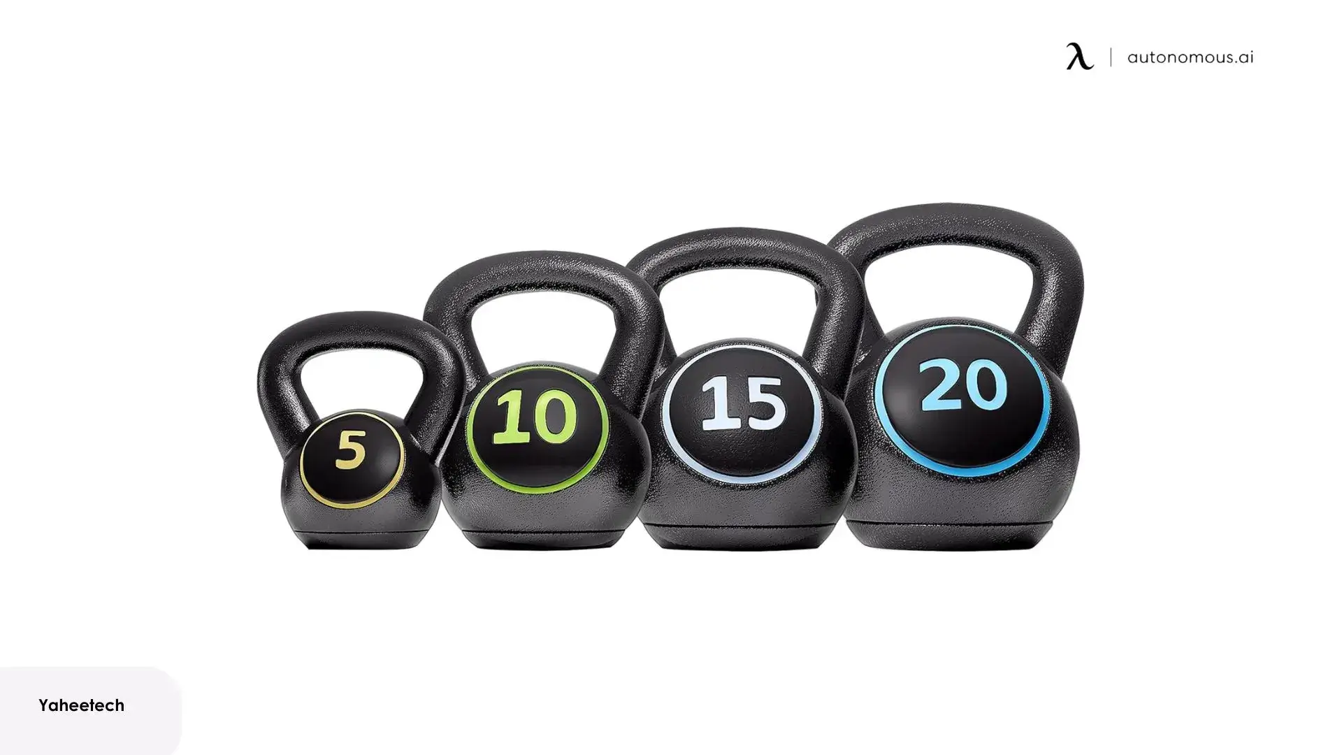 Yaheetech Kettlebell Sets 4 Piece