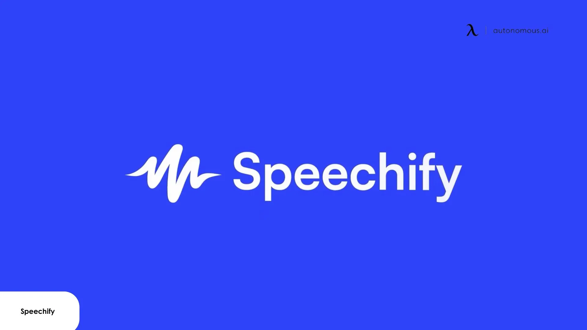 Speechify