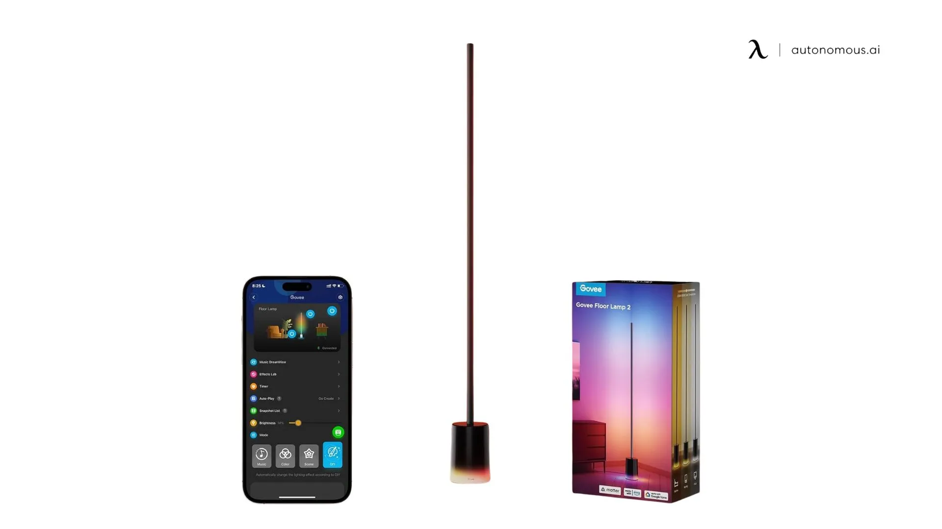 Govee Floor Lamp 2 with Matter