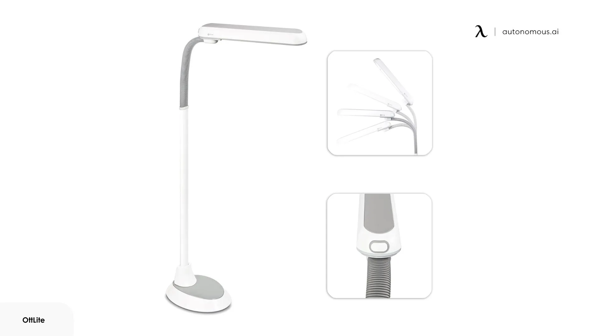 OttLite 24W Extended Reach Floor Lamp