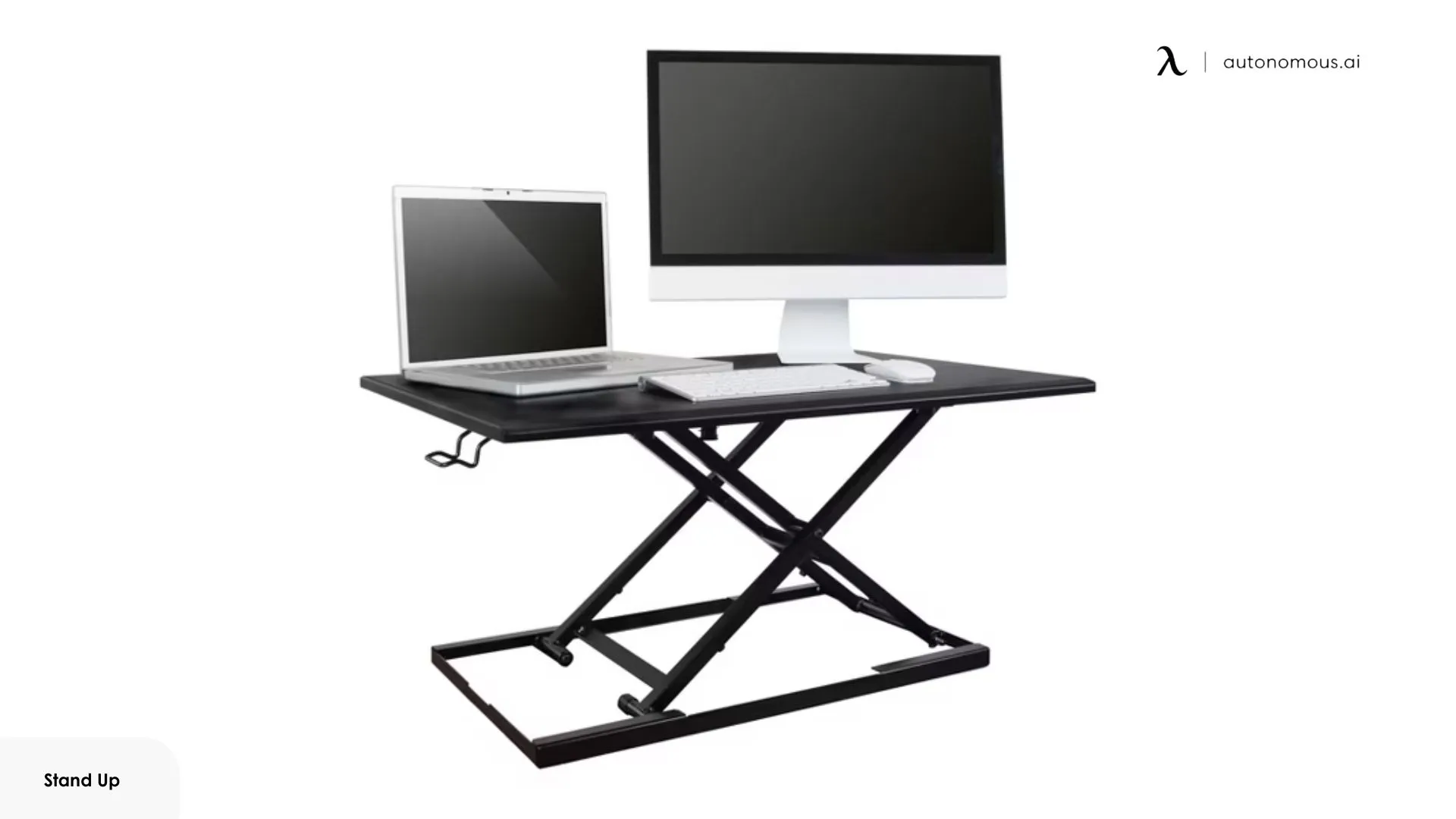 Stand Up Desk Store AirRise Adjustable Height Standing Desk Converter