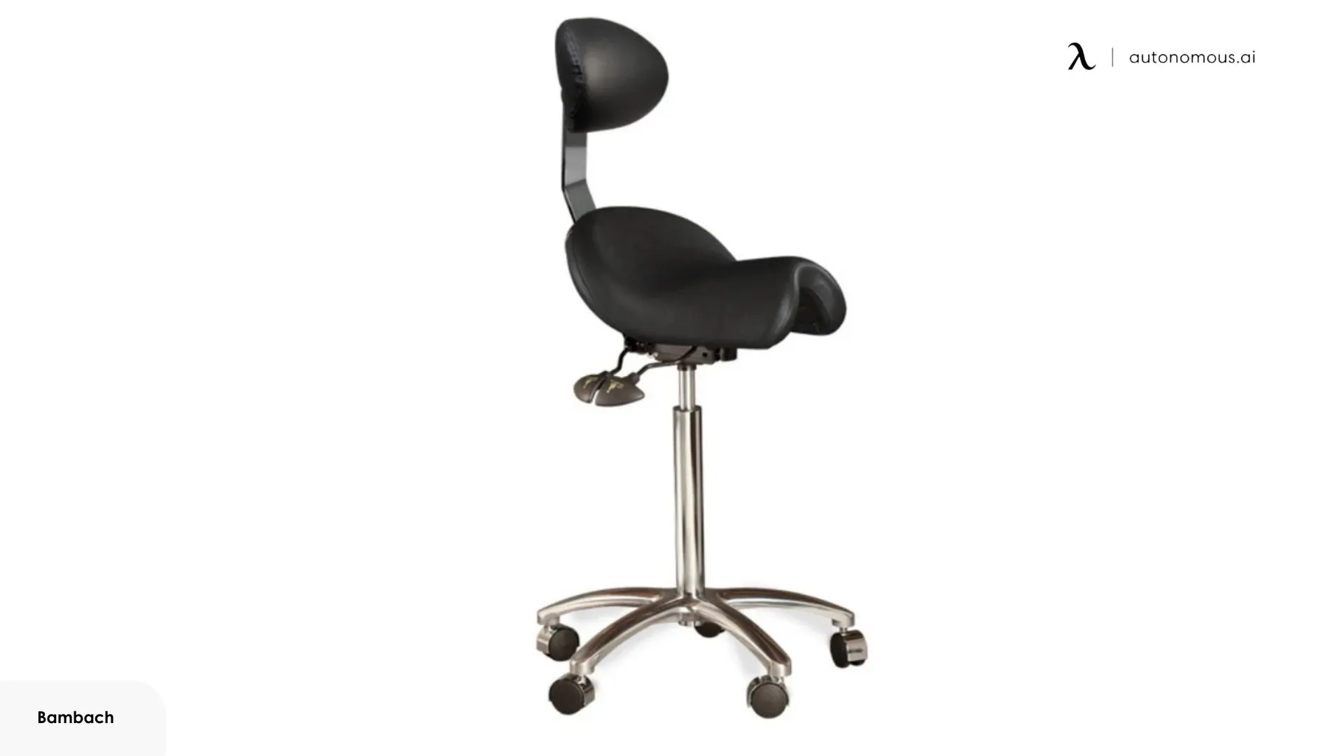 Bambach Saddle Chair with Backrest
