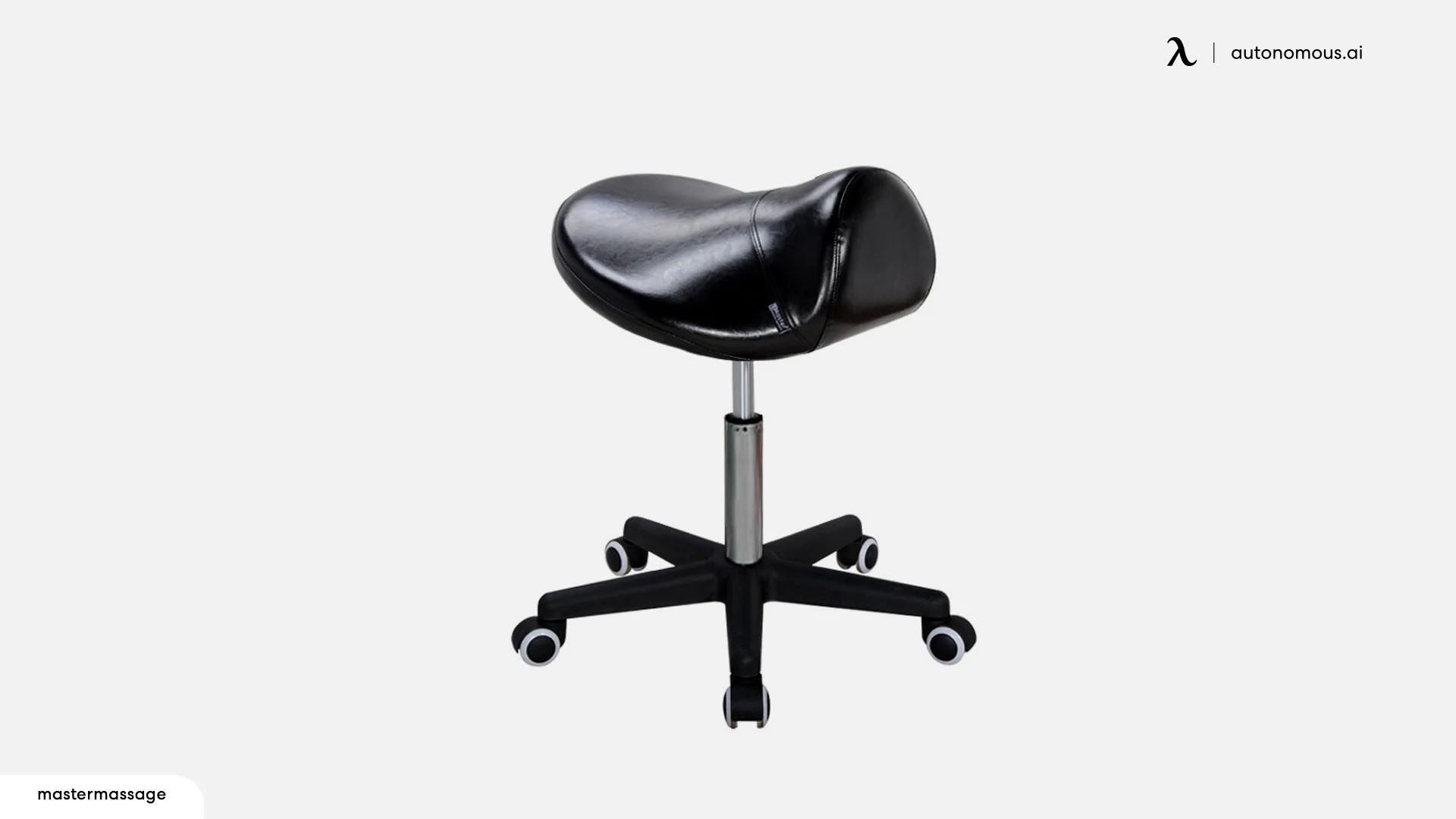 Master Massage Ergonomic Swivel Saddle Stool