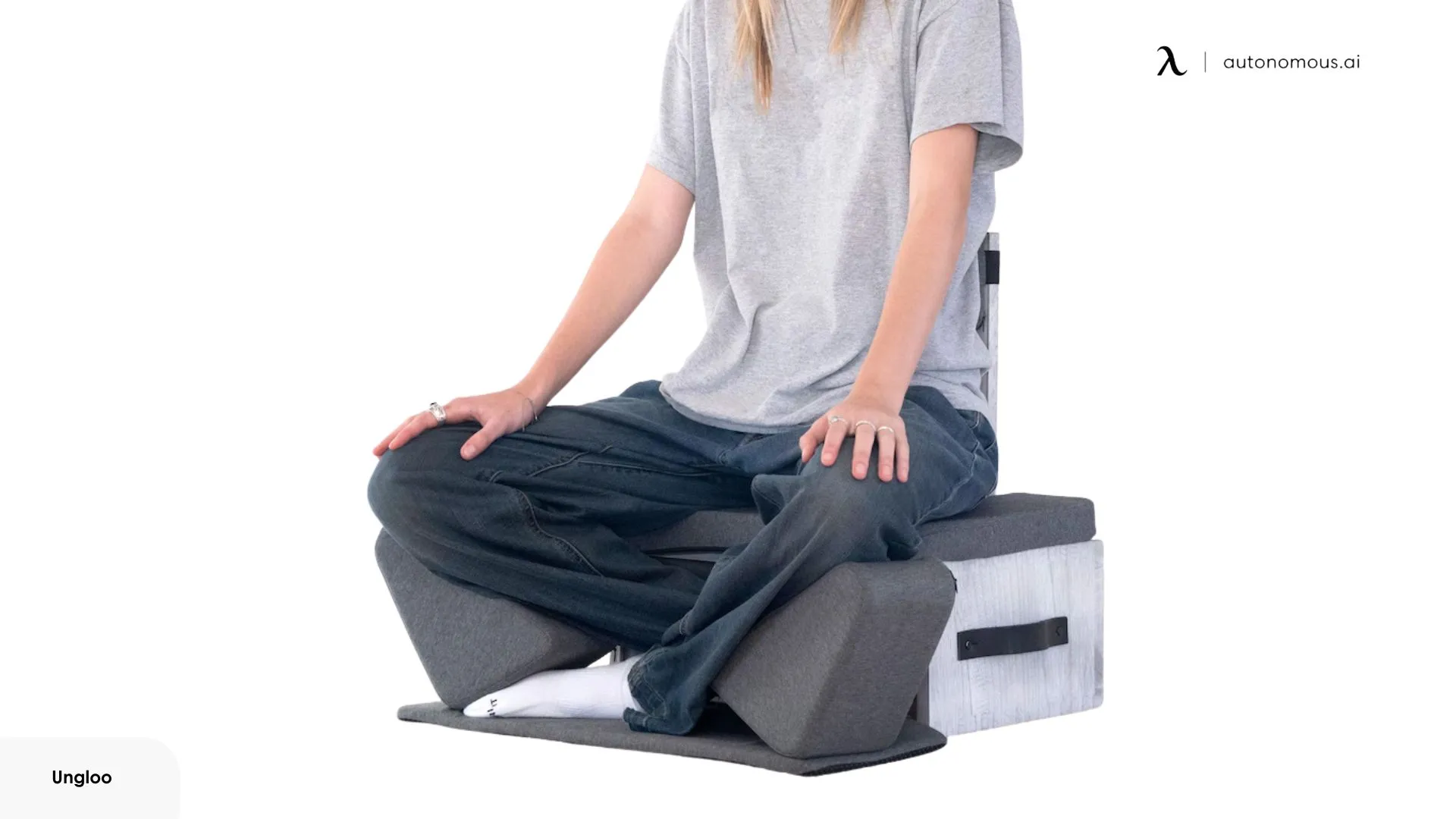 Ungloo Portable Meditation Chair with Backrest