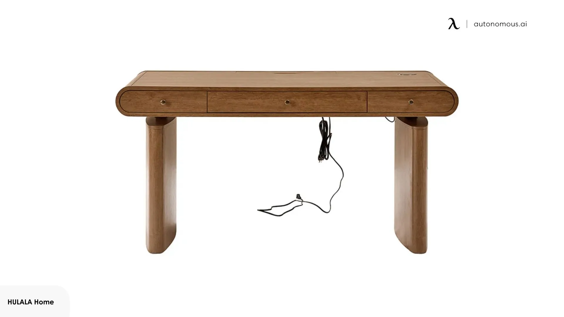 HULALA Home Louise Mid-Century Modern Electric Standing Desk