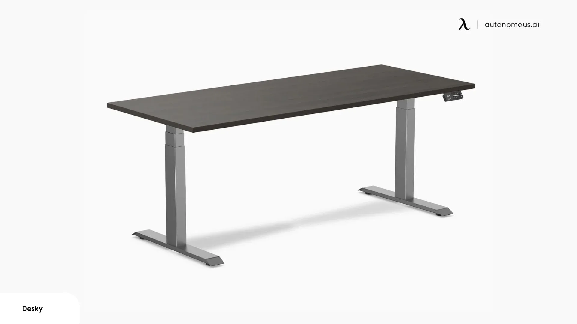 Desky Dual Laminate Sit Stand Desk