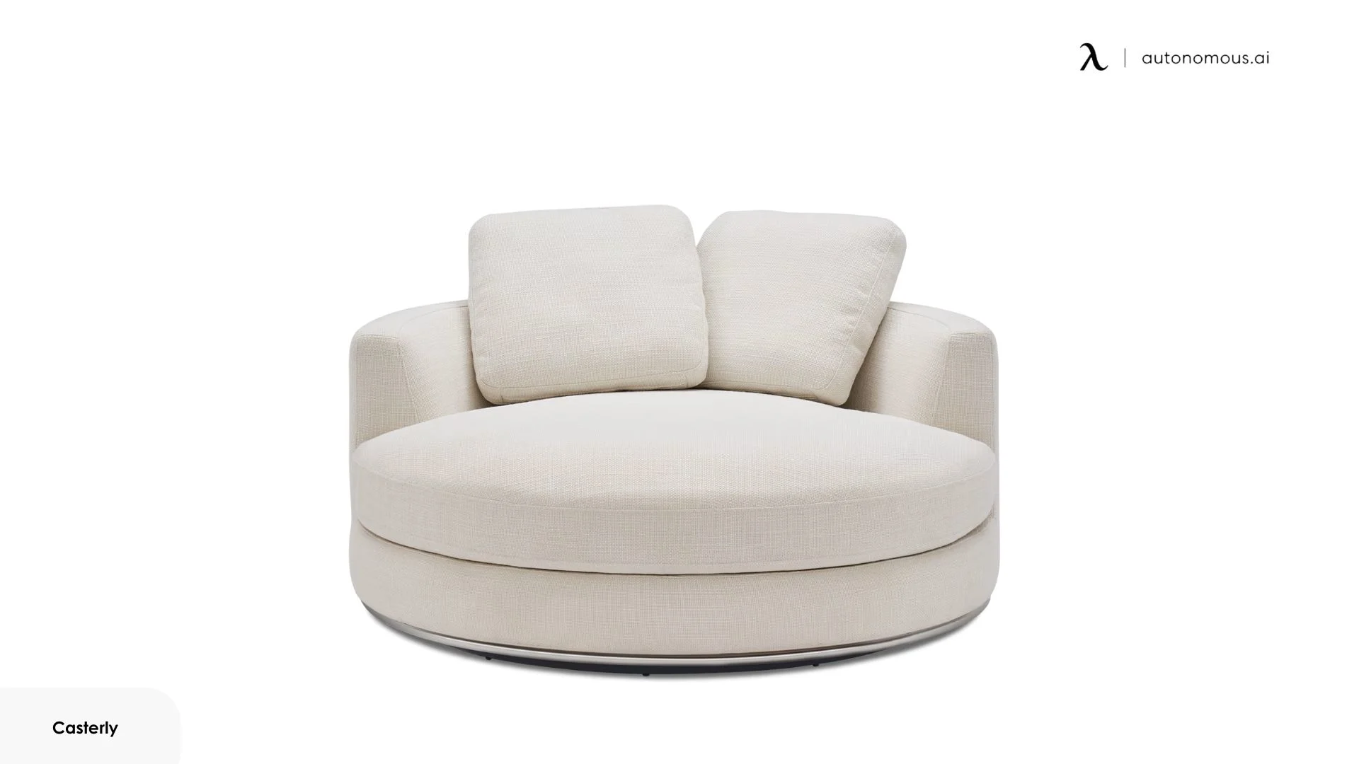 Hamilton Round Swivel 1.5 Seater Armchair