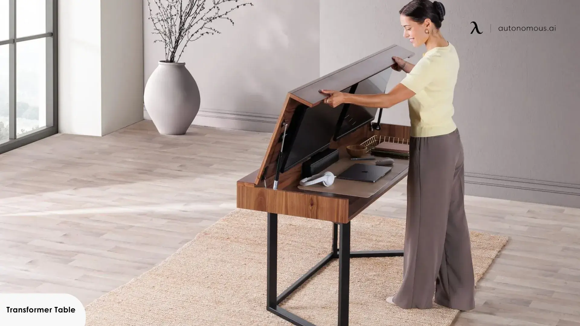 Transformer Table to Desk — The Savouring