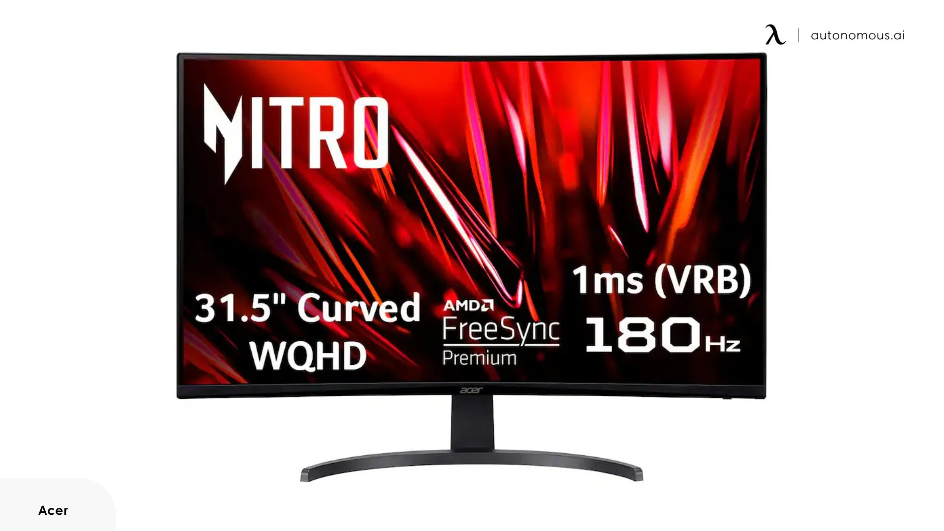 Acer Nitro Gaming 31.5 Curved Gaming Monitor