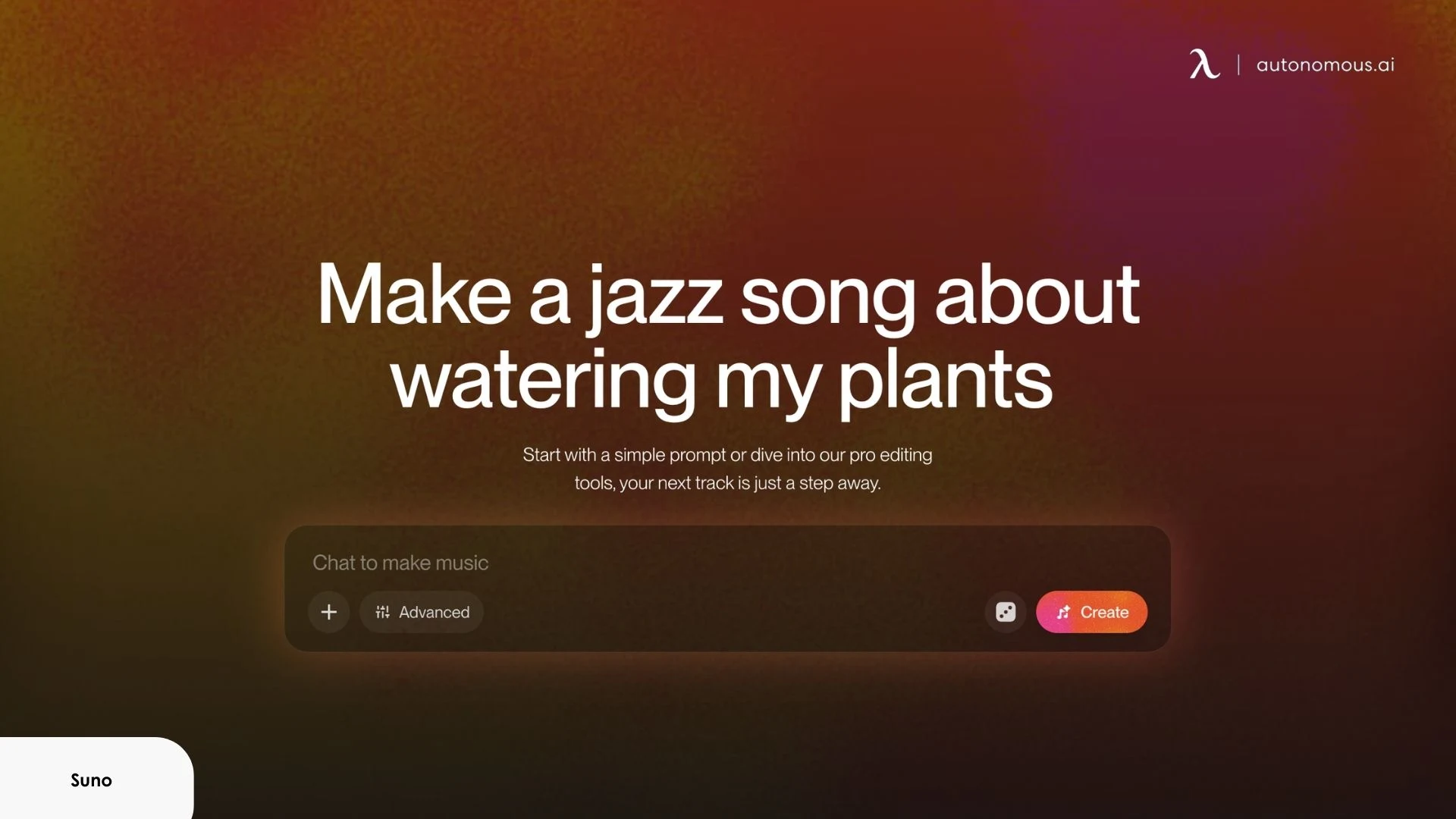 Suno AI music generator