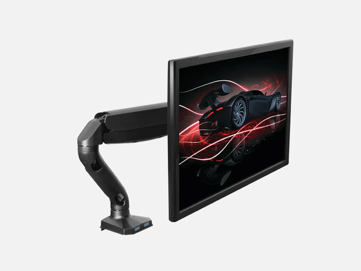 Uncaged Ergonomics UncagedErgonomics Single Monitor Arm: Computer Holder