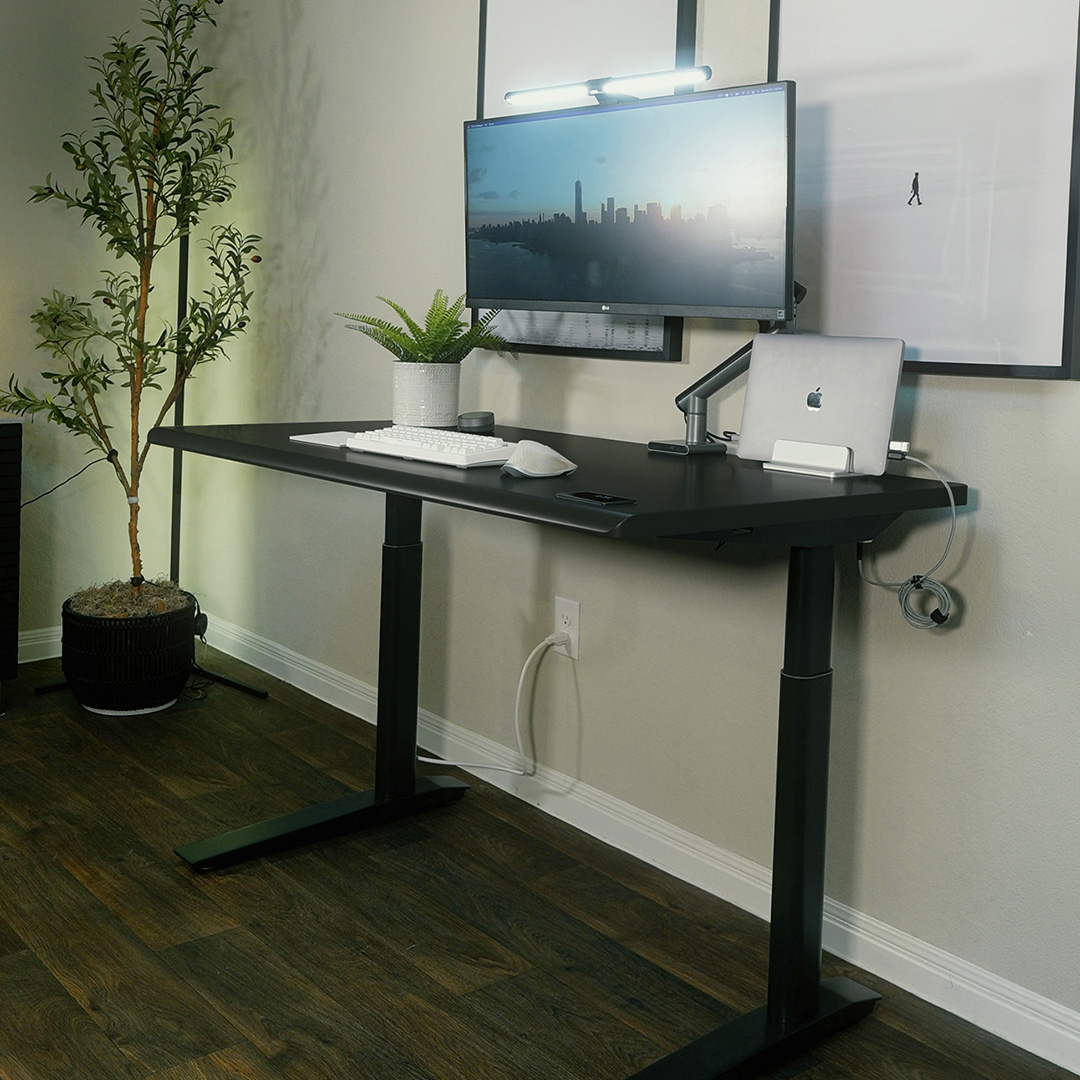 Autonomous Desk Pro Electric Standing Desk Onyx Black - 53" × 29"