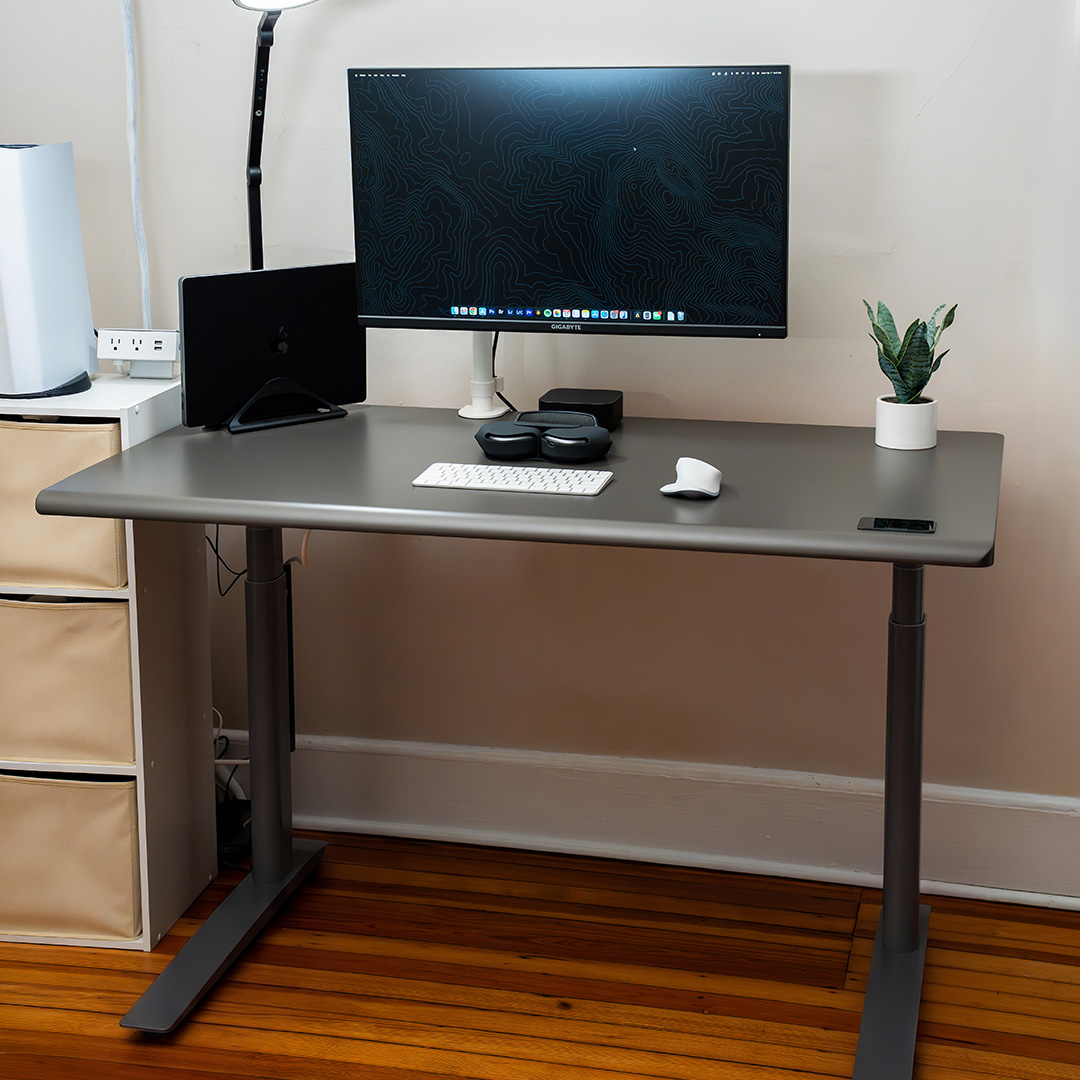 Autonomous Desk Pro Electric Standing Desk 53x29 Meteor Gray - 53" × 29"