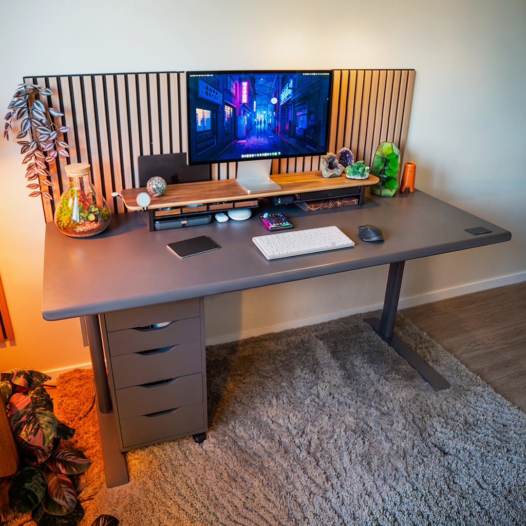 Autonomous Desk Pro Electric Standing Desk 70.5x29 Meteor Gray - 70.5" × 29"