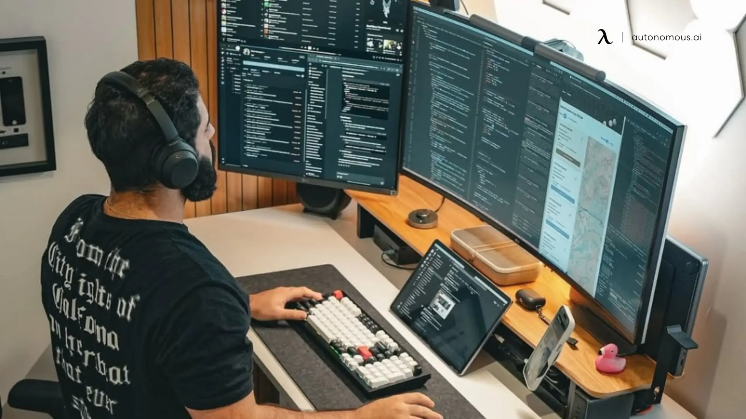 developer desk setup