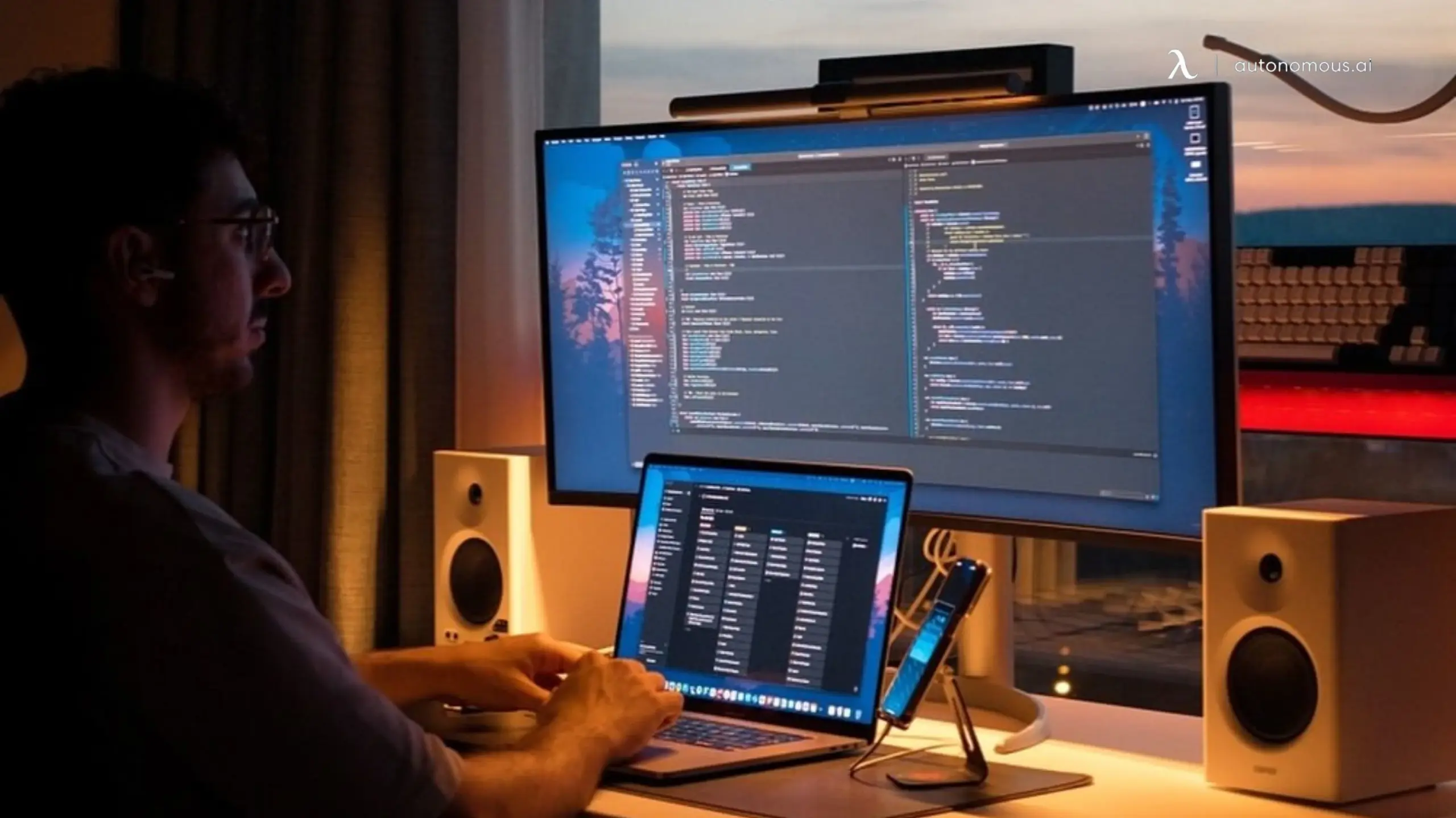 developer desk setup
