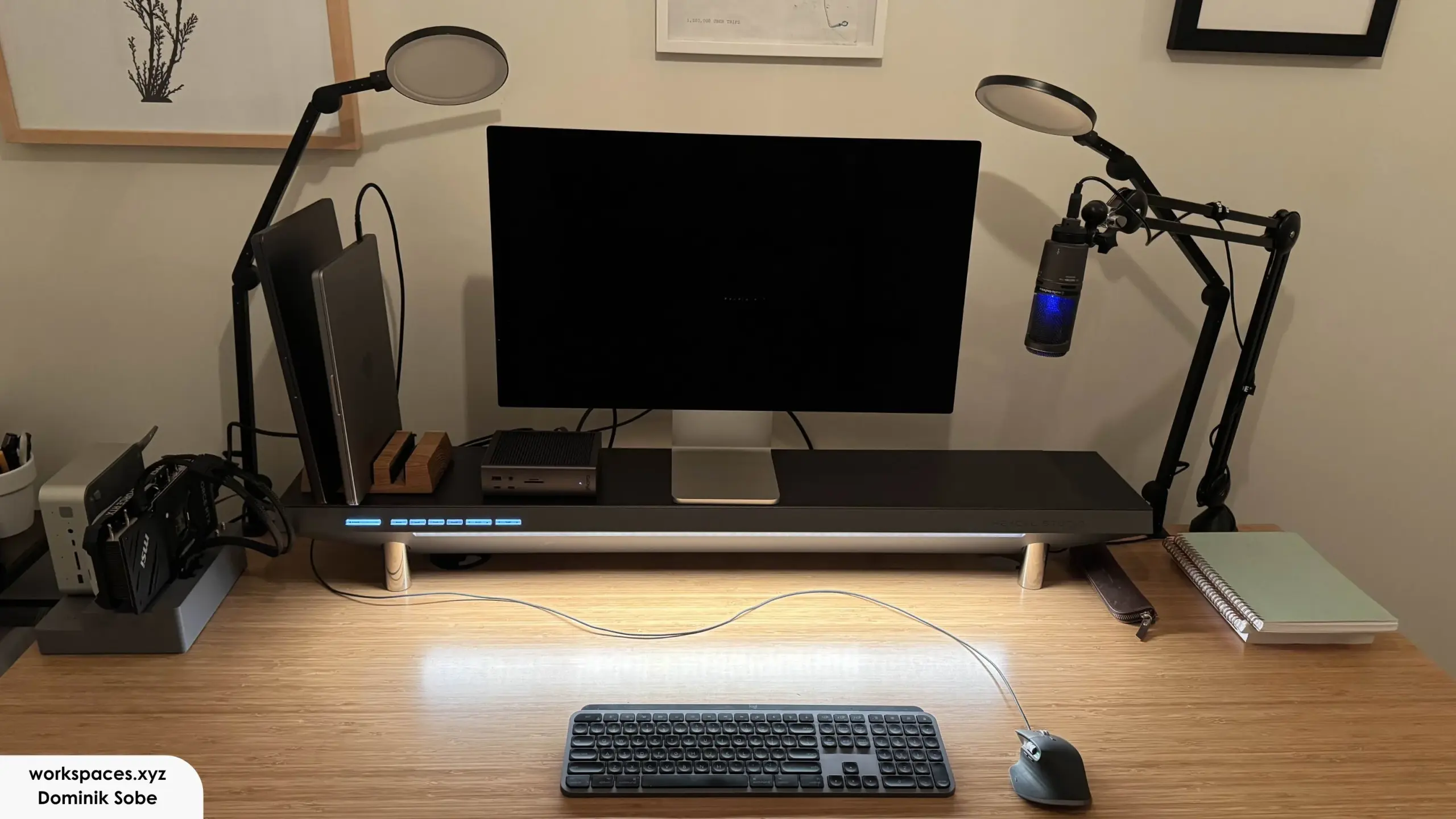 coding desk setup