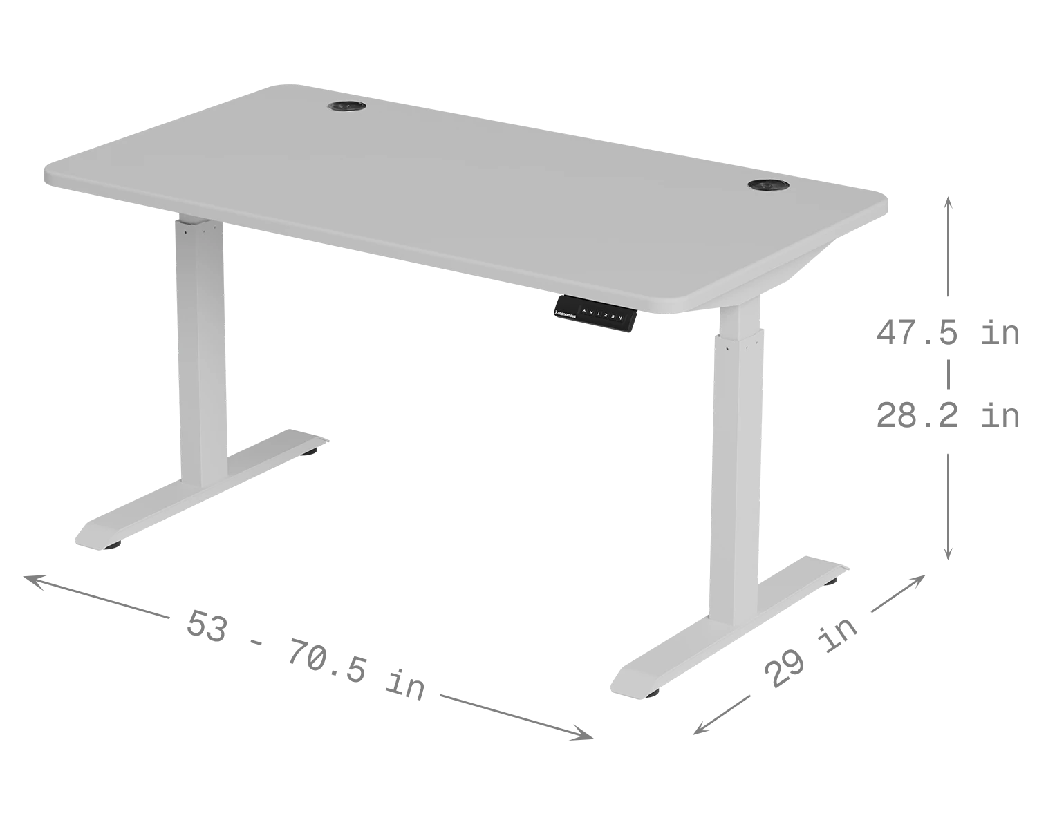 Desk specs