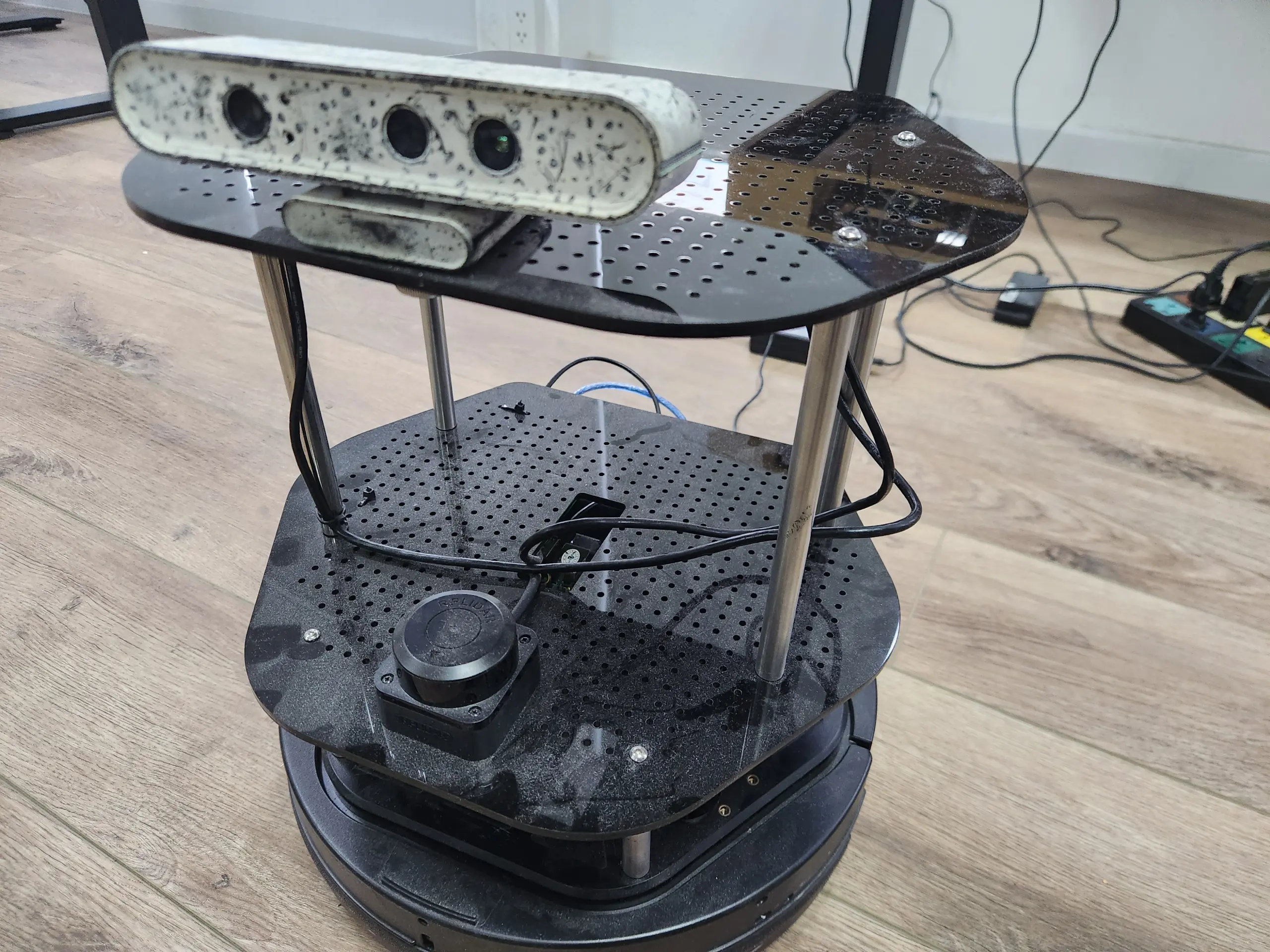 Fully assembled Personal AI Robot ready for first boot