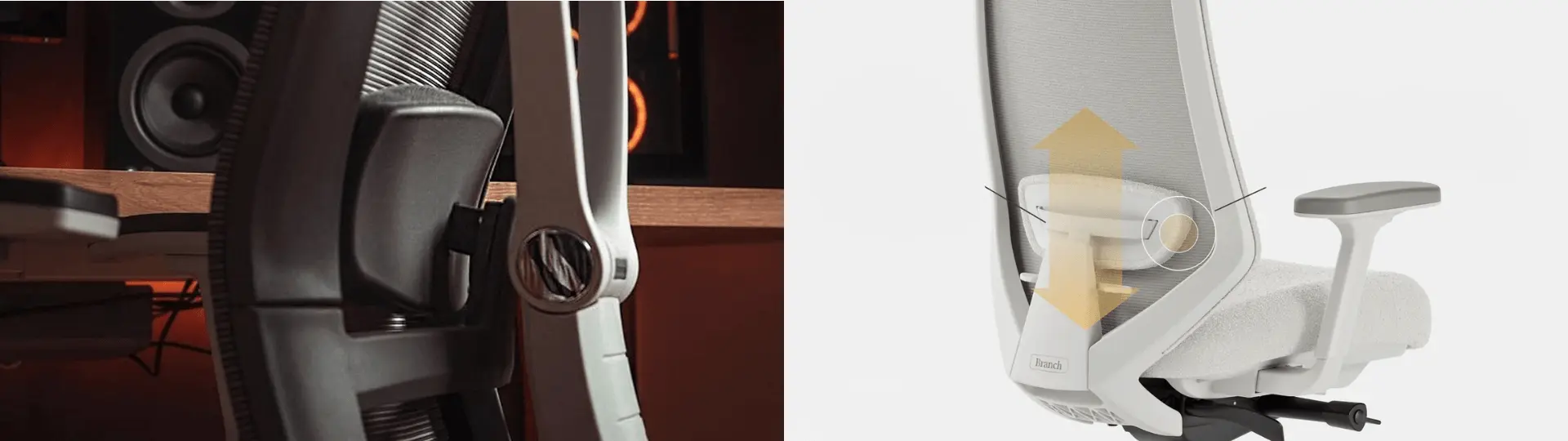 If you settle into one position for the day, Branch. If you shift, ErgoChair Pro.