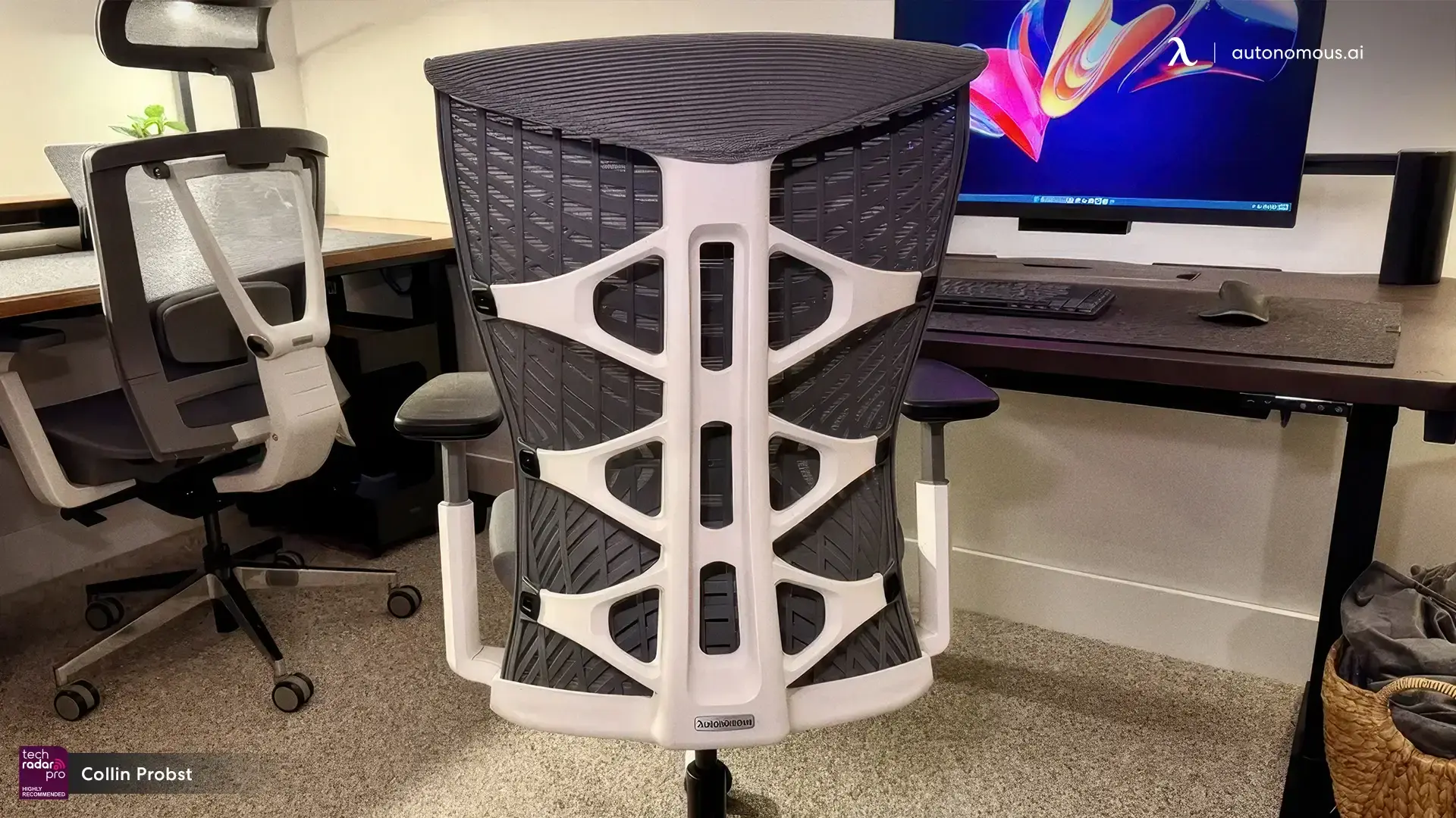 Autonomous Chair Dimensions, Side by Side