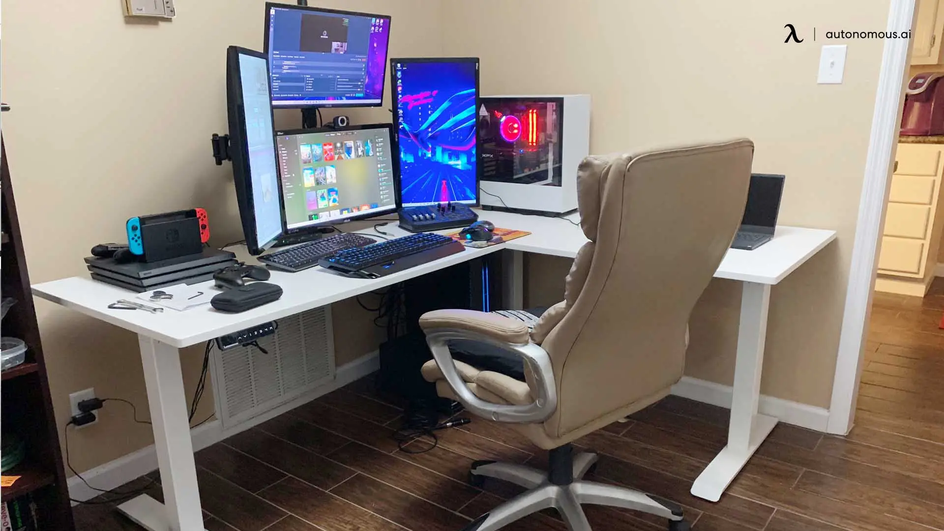 How to choose the right L-shaped desk size for your room