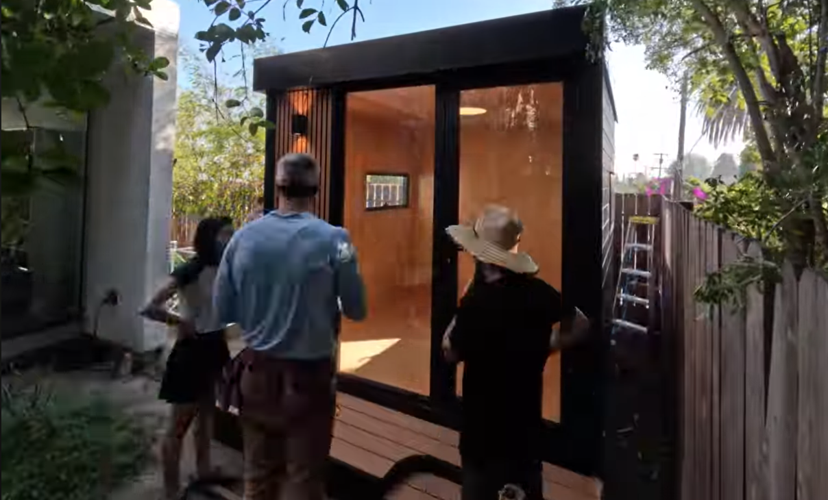 How we built a full home office pod in less than 48hrs