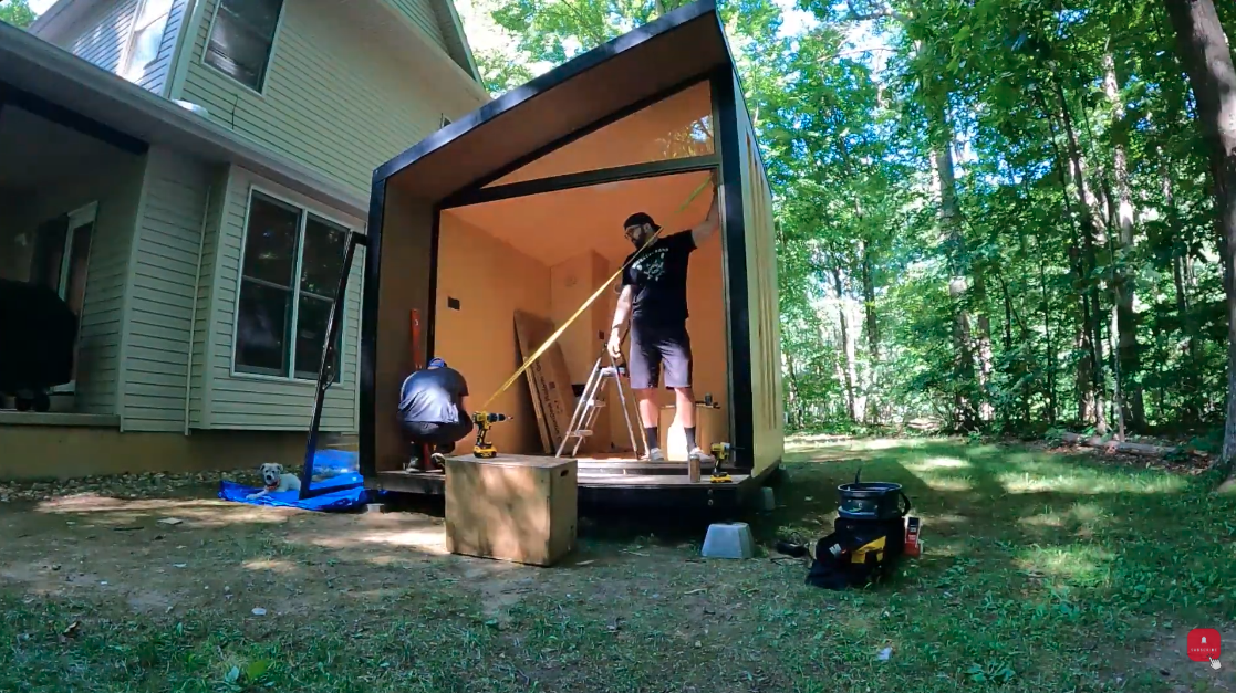 Building my DREAM OFFICE in my backyard | Aggressively Average Anglers