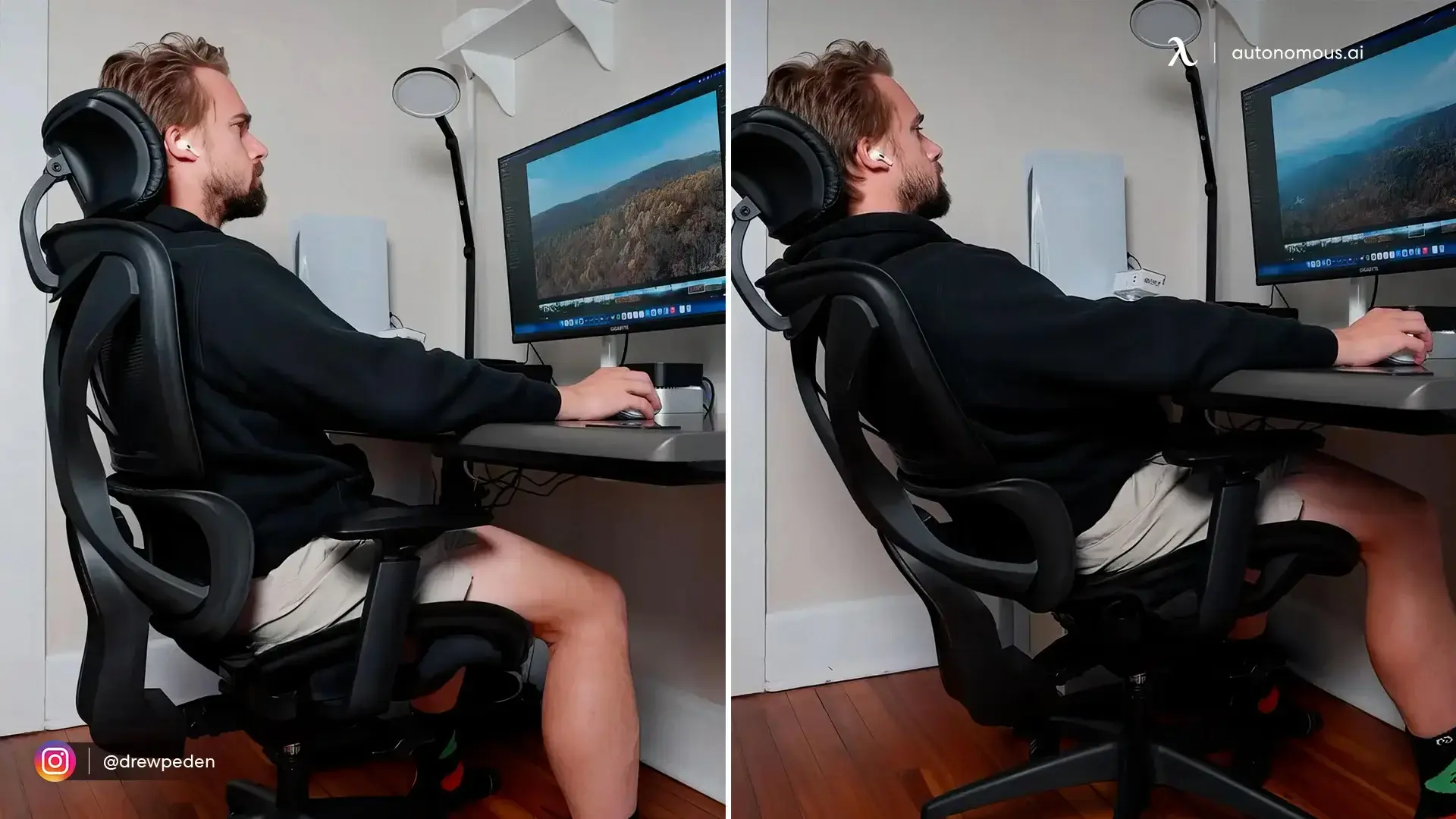 ErgoChair Core (90°–130°)