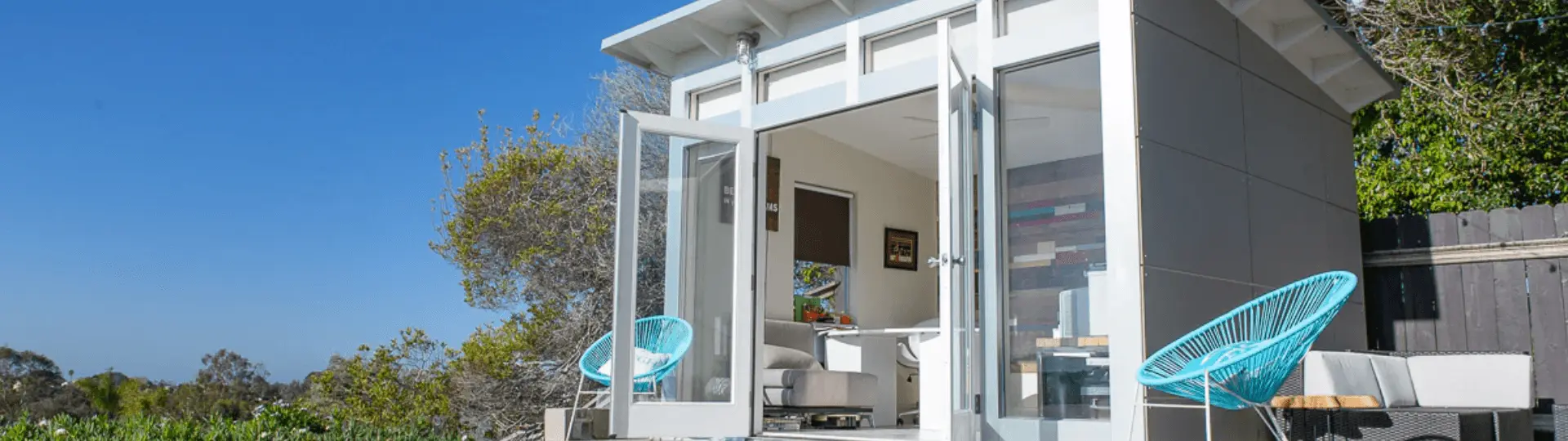 The Studio Home Signature series offers a classic, code-friendly shed-roof aesthetic