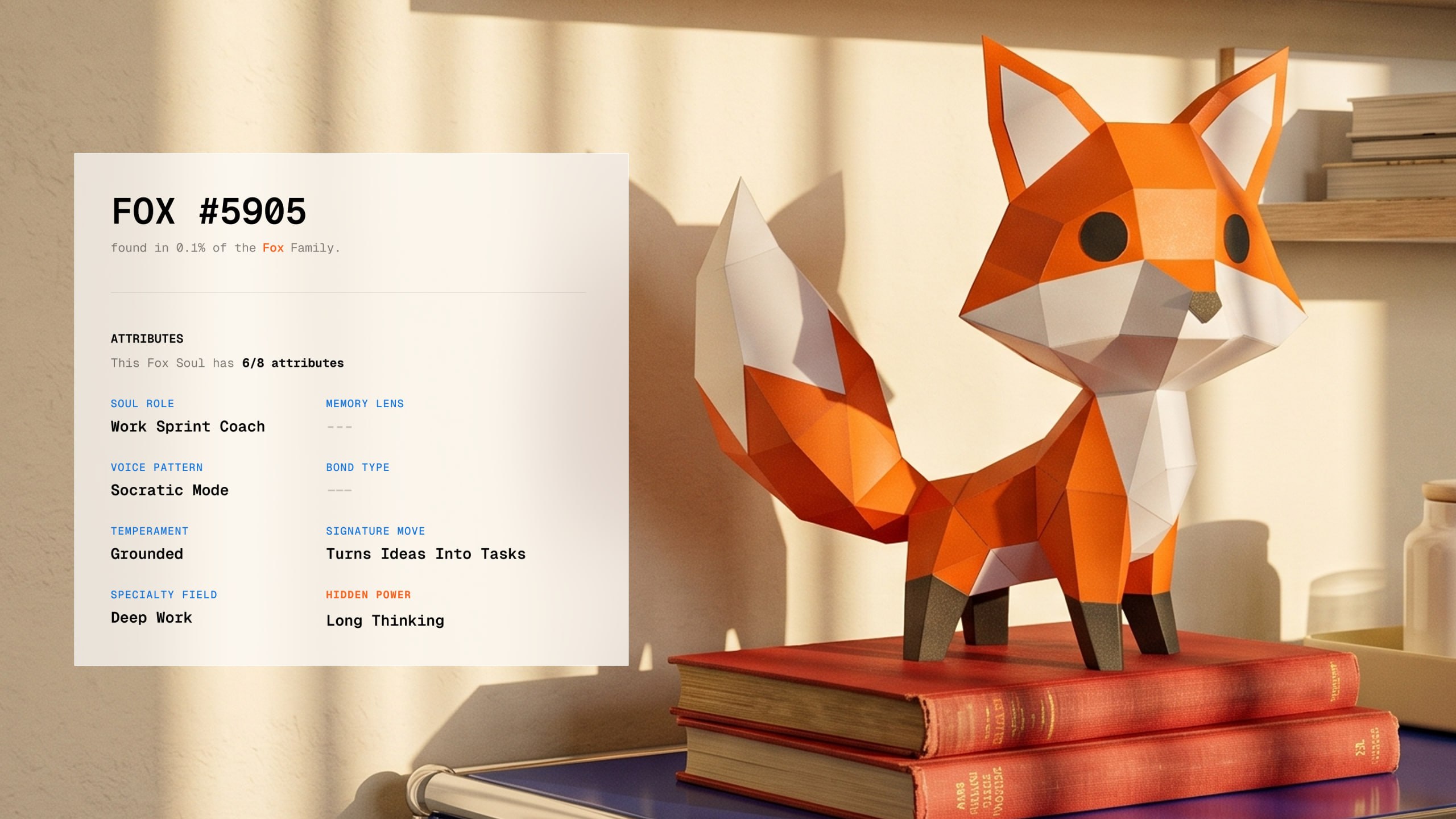 Thinking Desk app