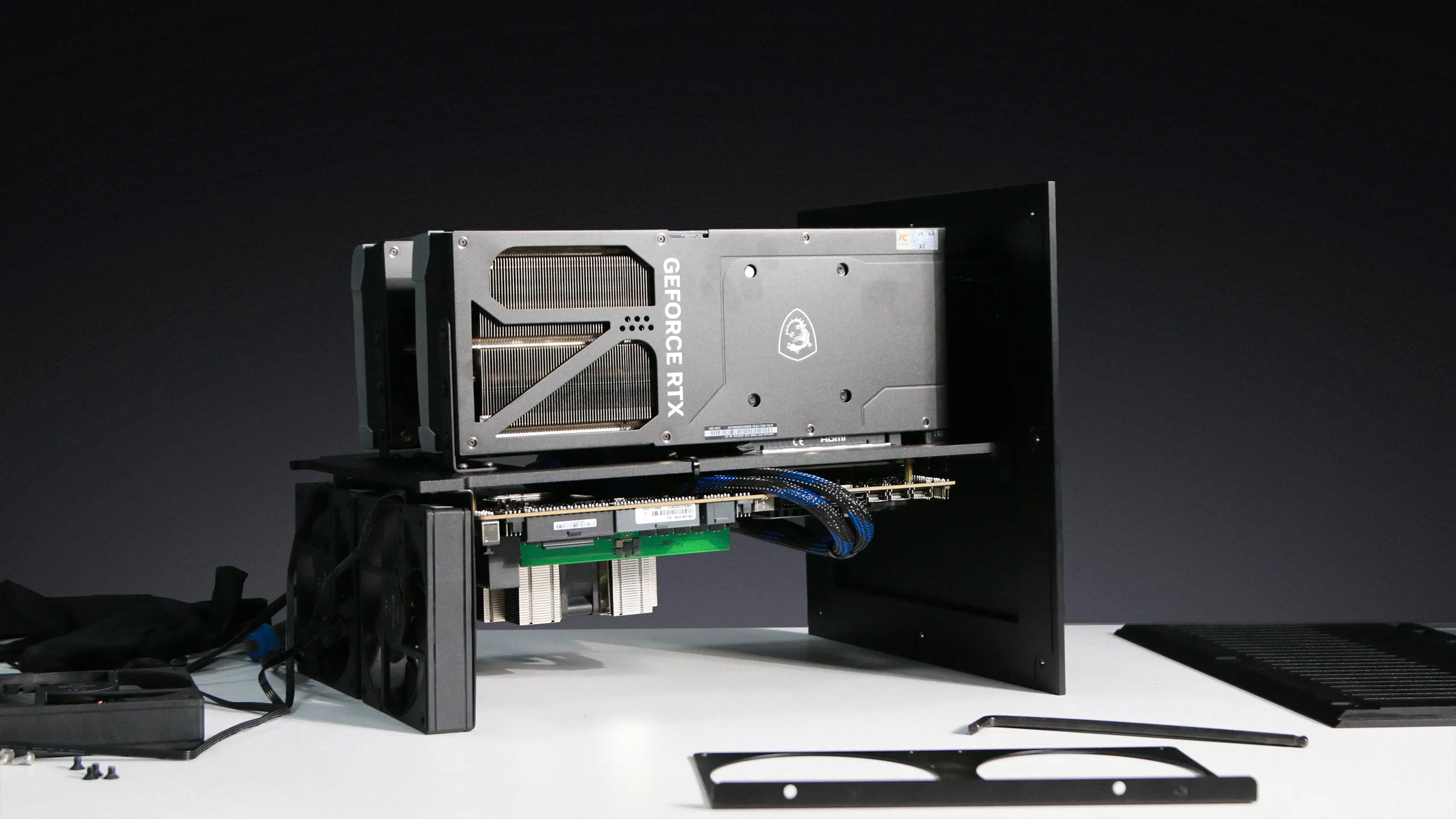 Custom-cut cabling