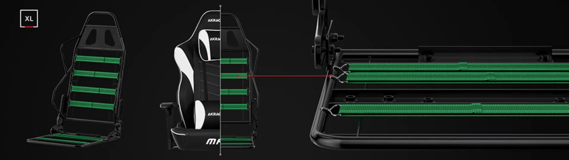 The AKRacing Master Series Max is the roomiest pick, built for broad and plus-size players