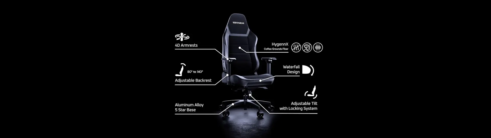 The Vertagear PL6800 is the best pick for staying cool over long sessions