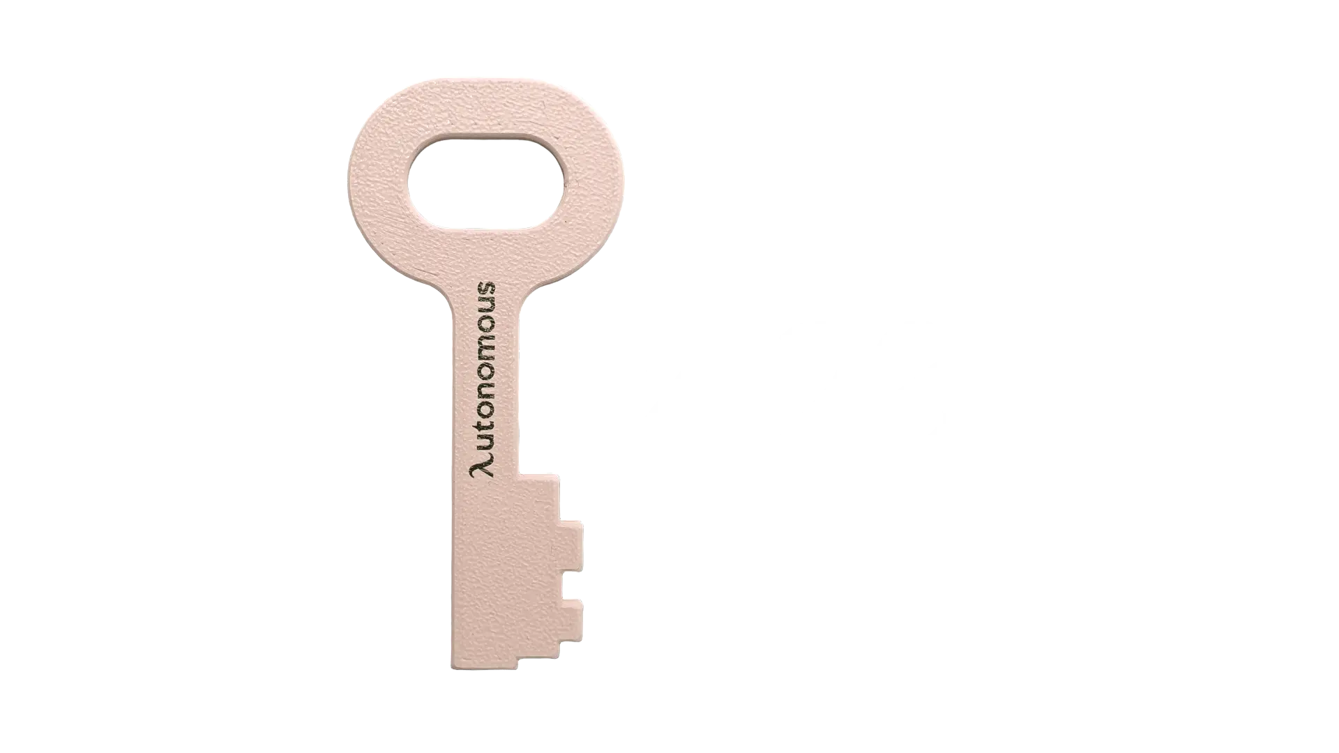 Autonomous Key Beige - Engrave - Pack of 20