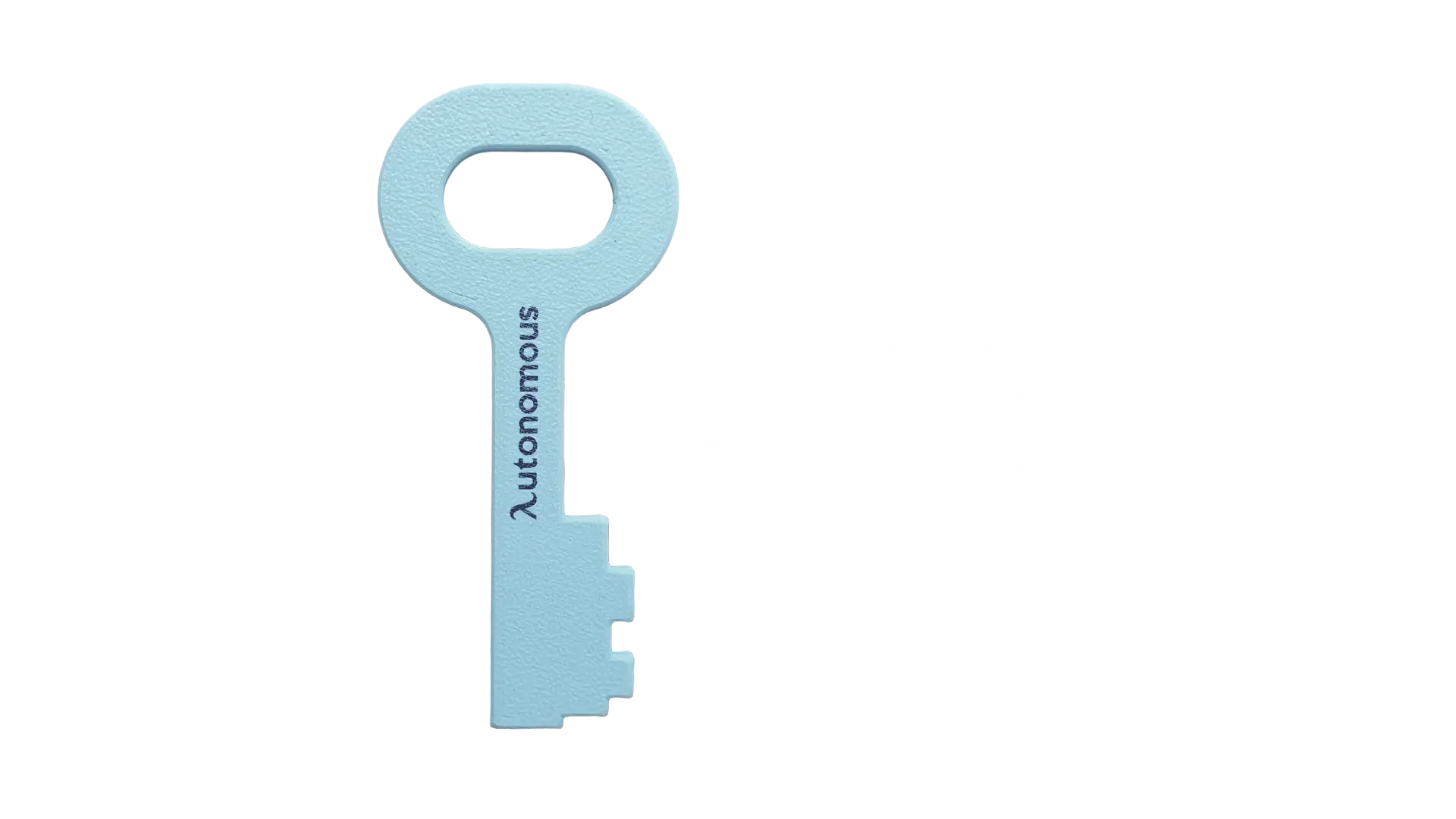 Autonomous Key Blue - Engrave - Pack of 20