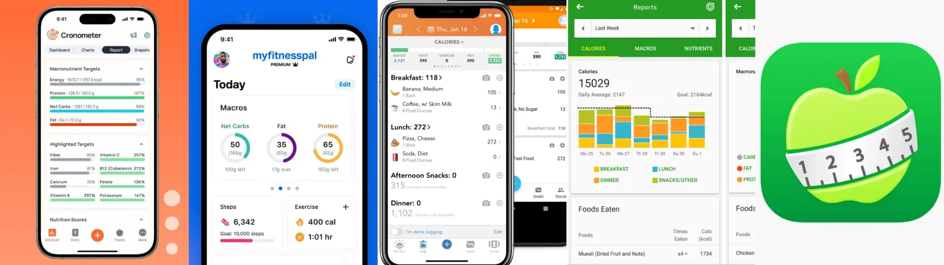 The 5 Best Free Calorie Counting Apps