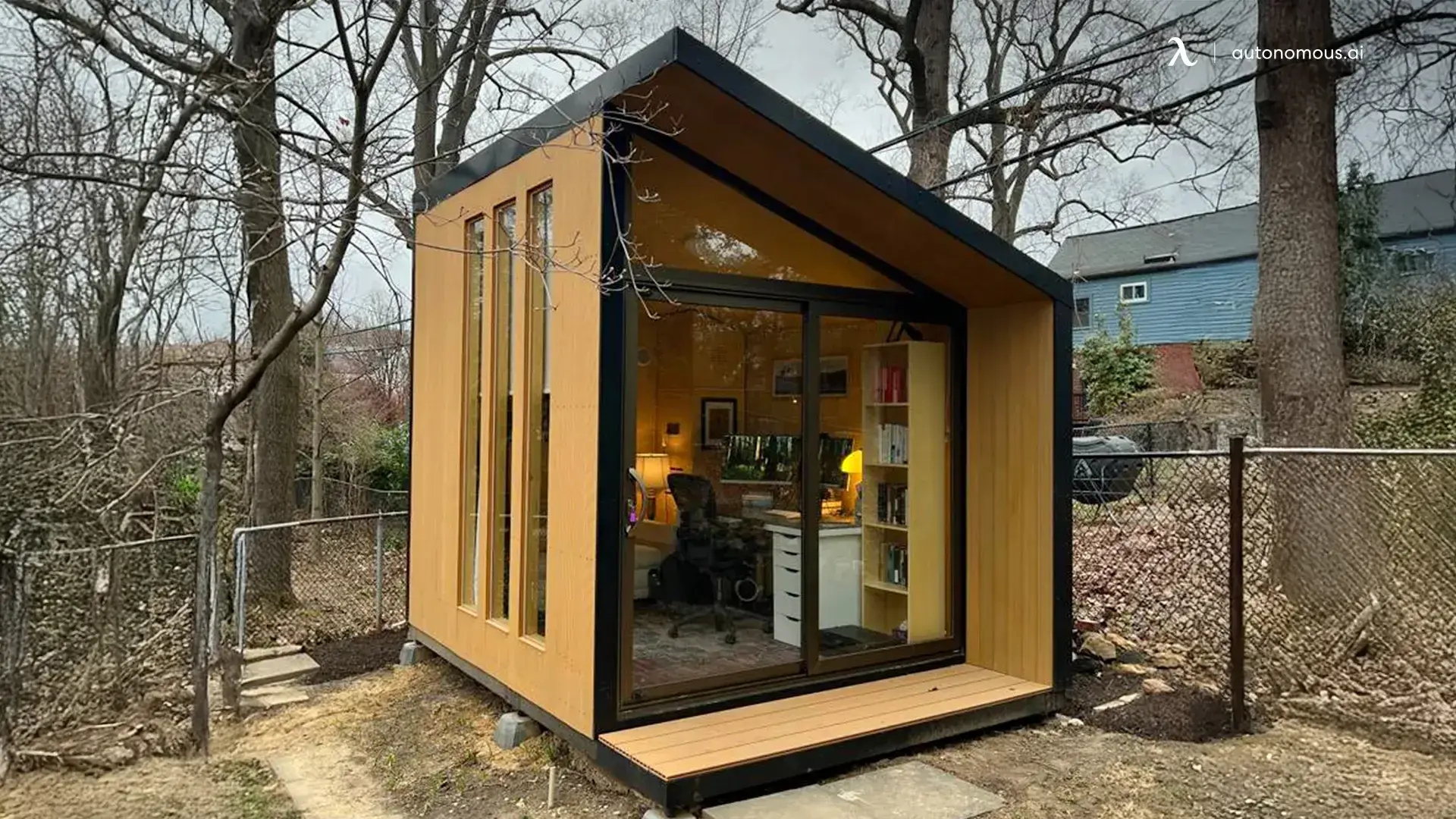 How to convert a shed into an office, step by step