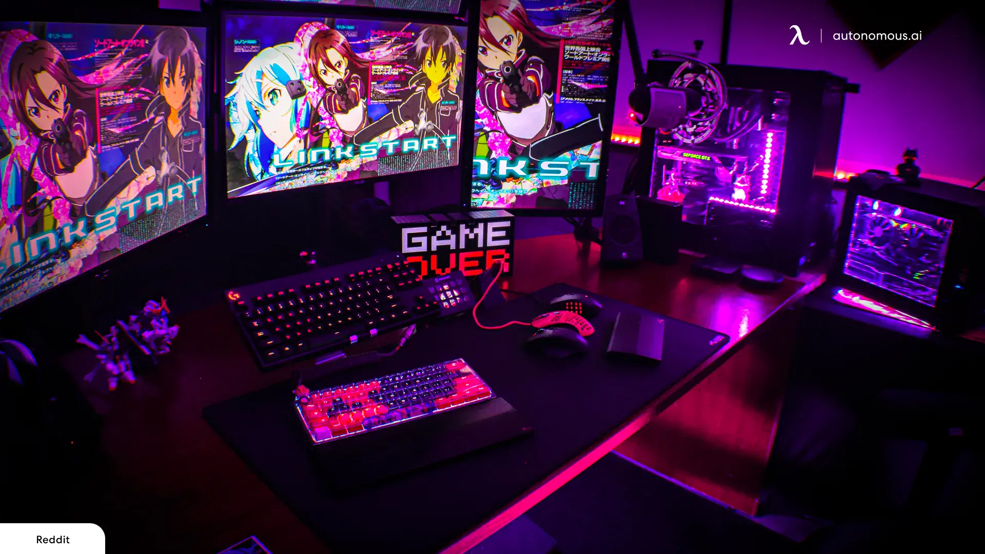 What do you need for an anime gaming setup?