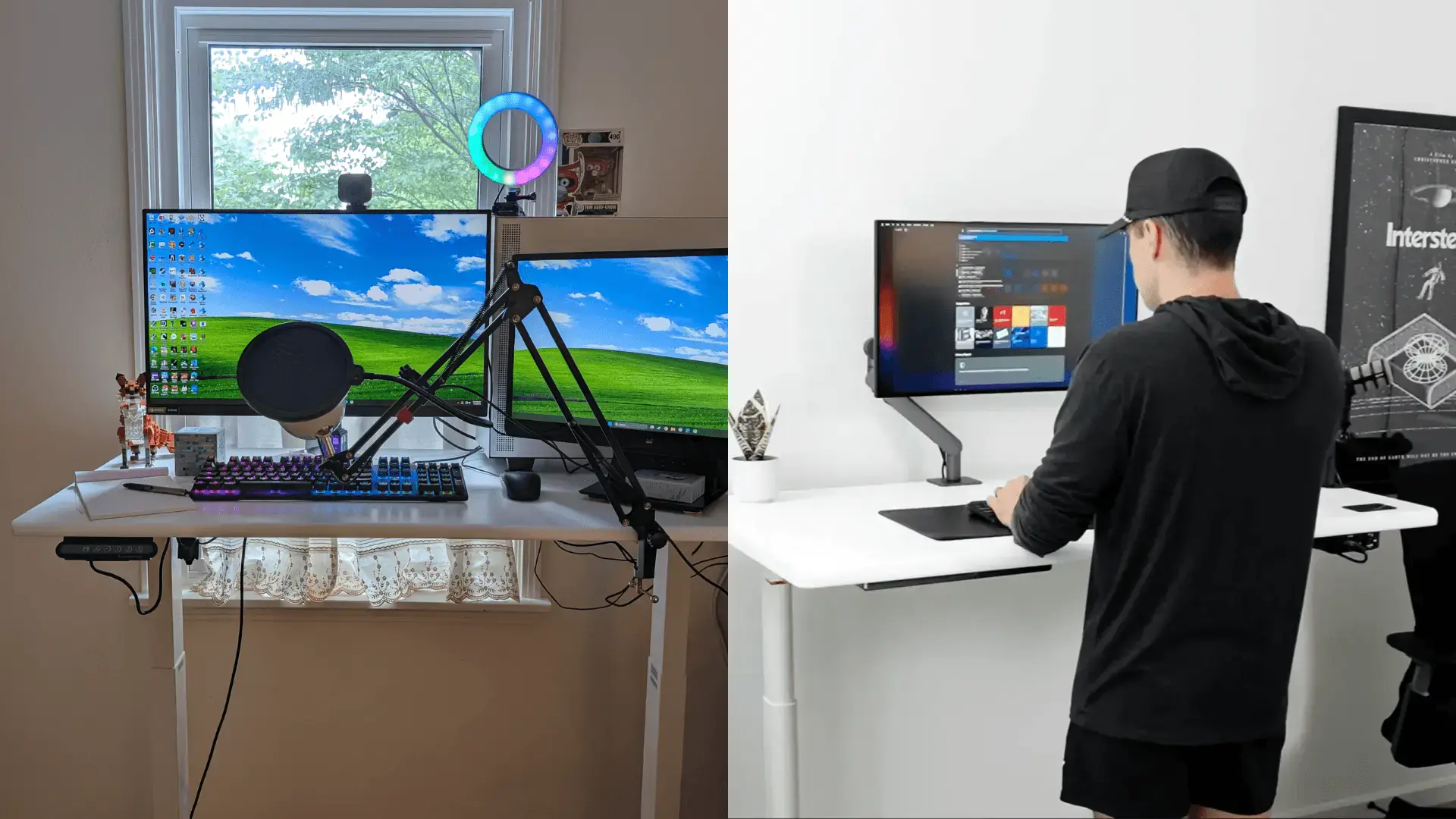 Common cable challenges with a sit-stand desk