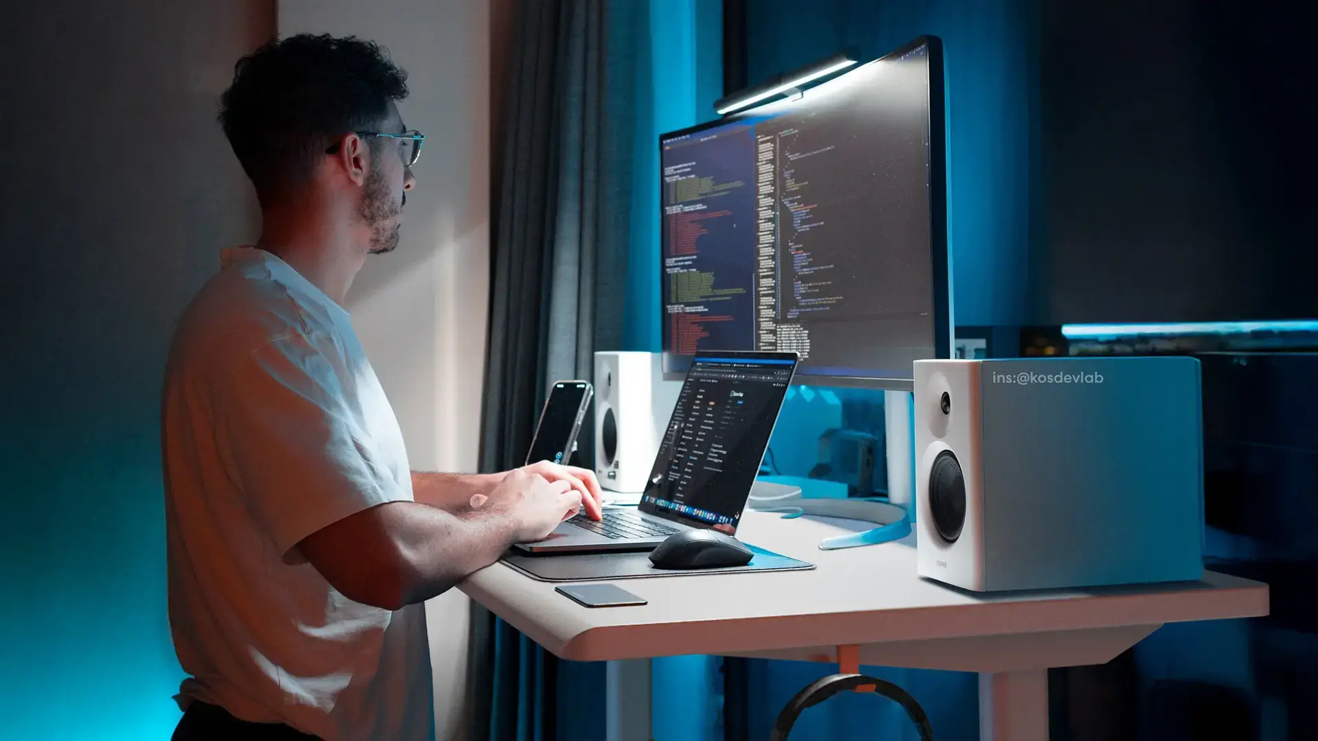 sedentary work lets your alertness drift down, and standing still does not fix that on its own.